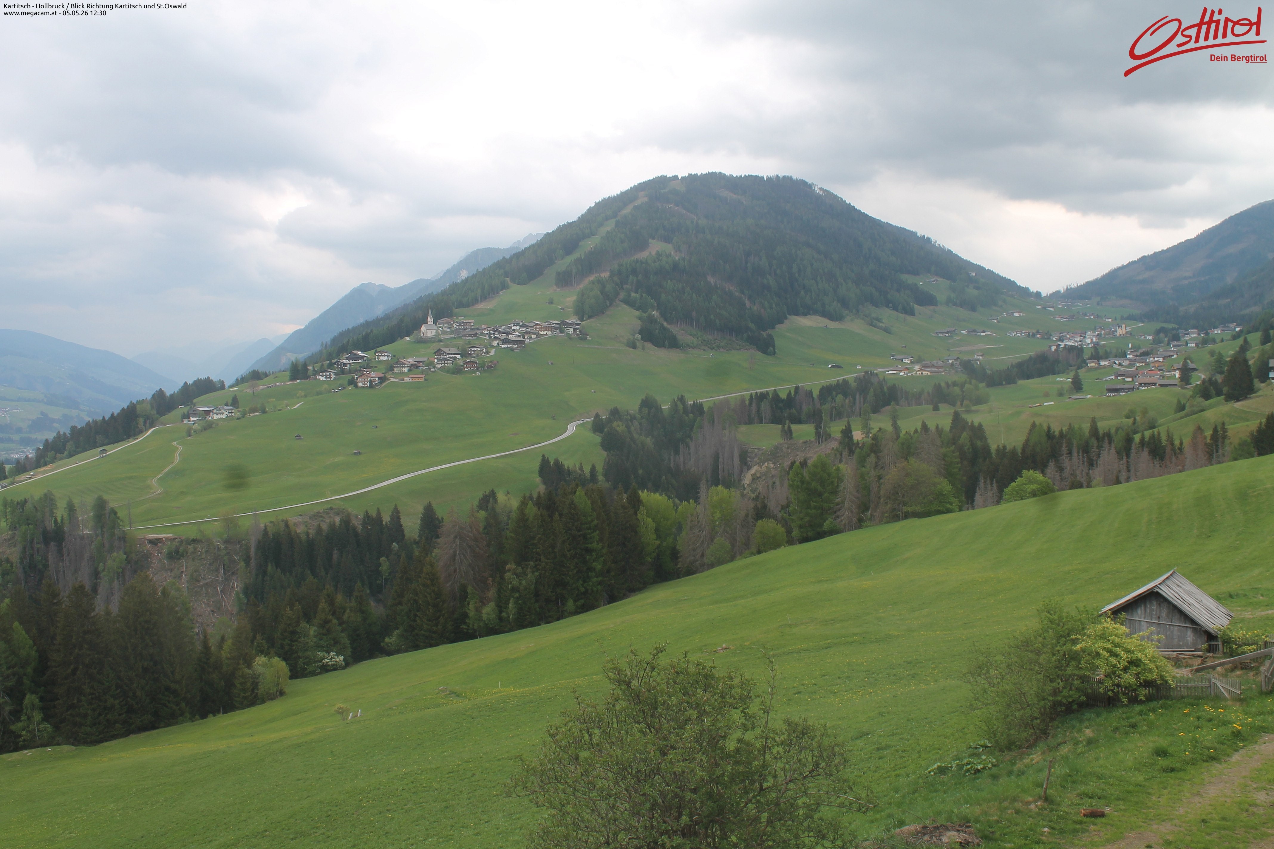 Archived image Webcam Hochpustertal valley: Kartitsch