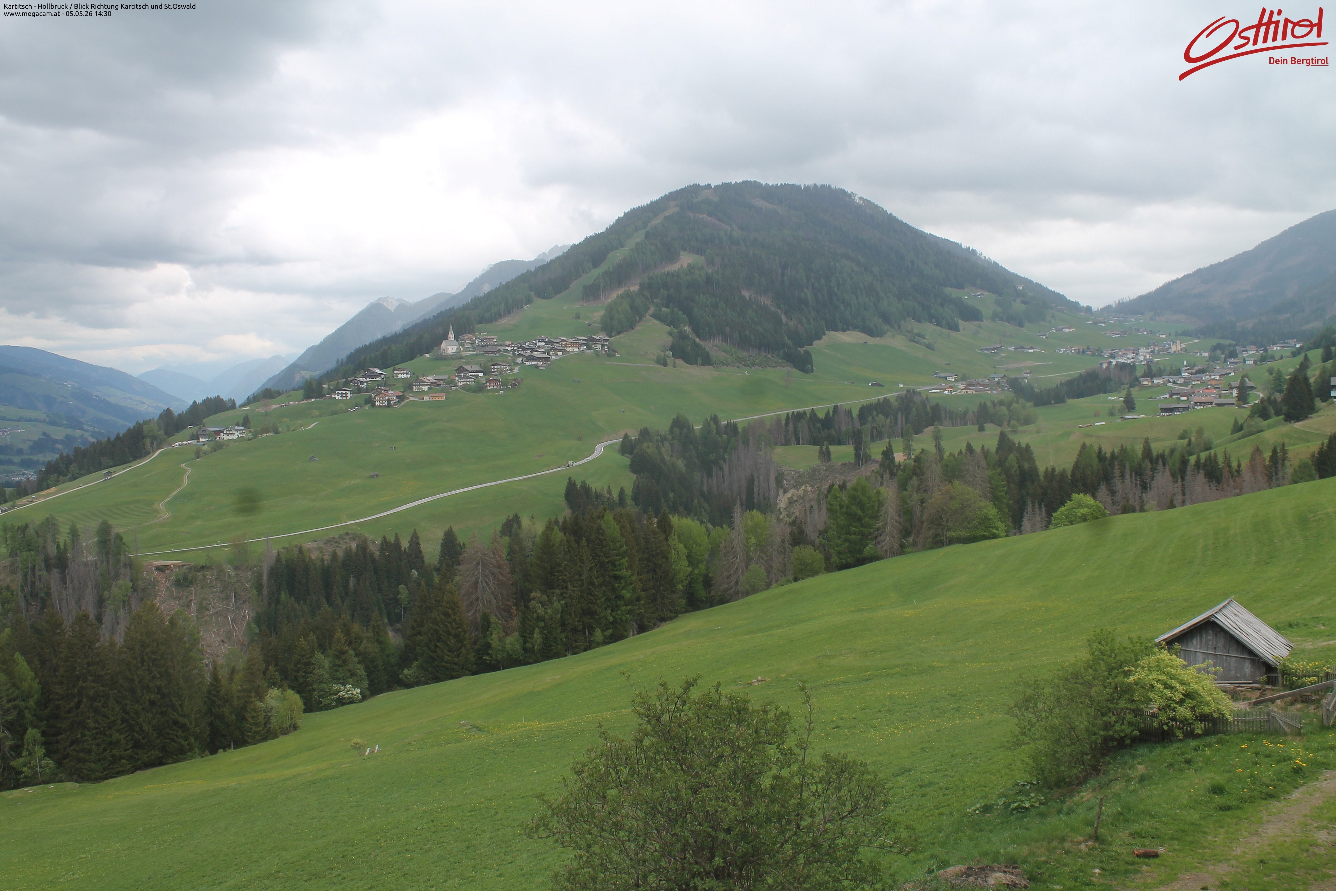 Archived image Webcam Hochpustertal valley: Kartitsch