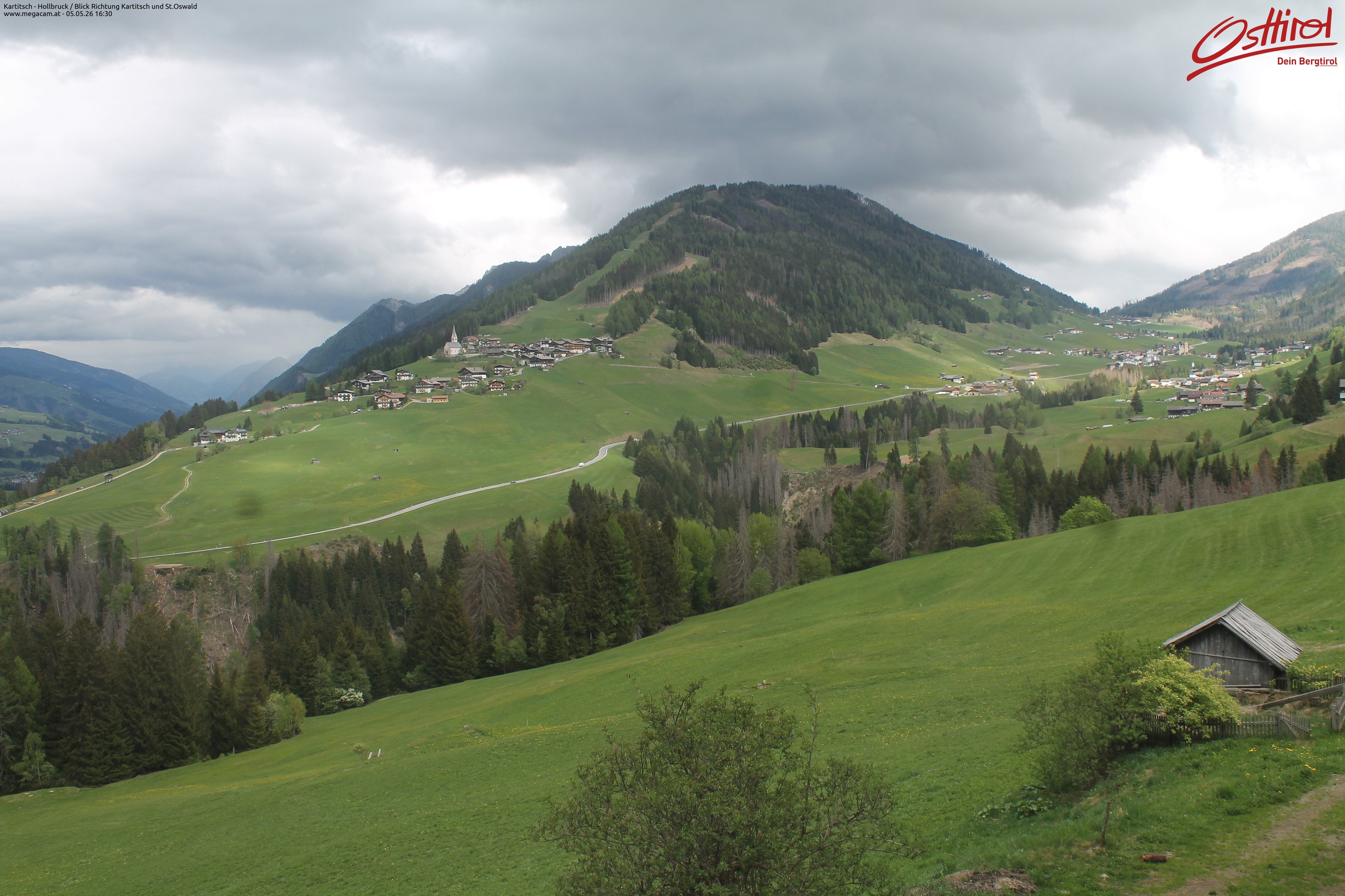 Archived image Webcam Hochpustertal valley: Kartitsch