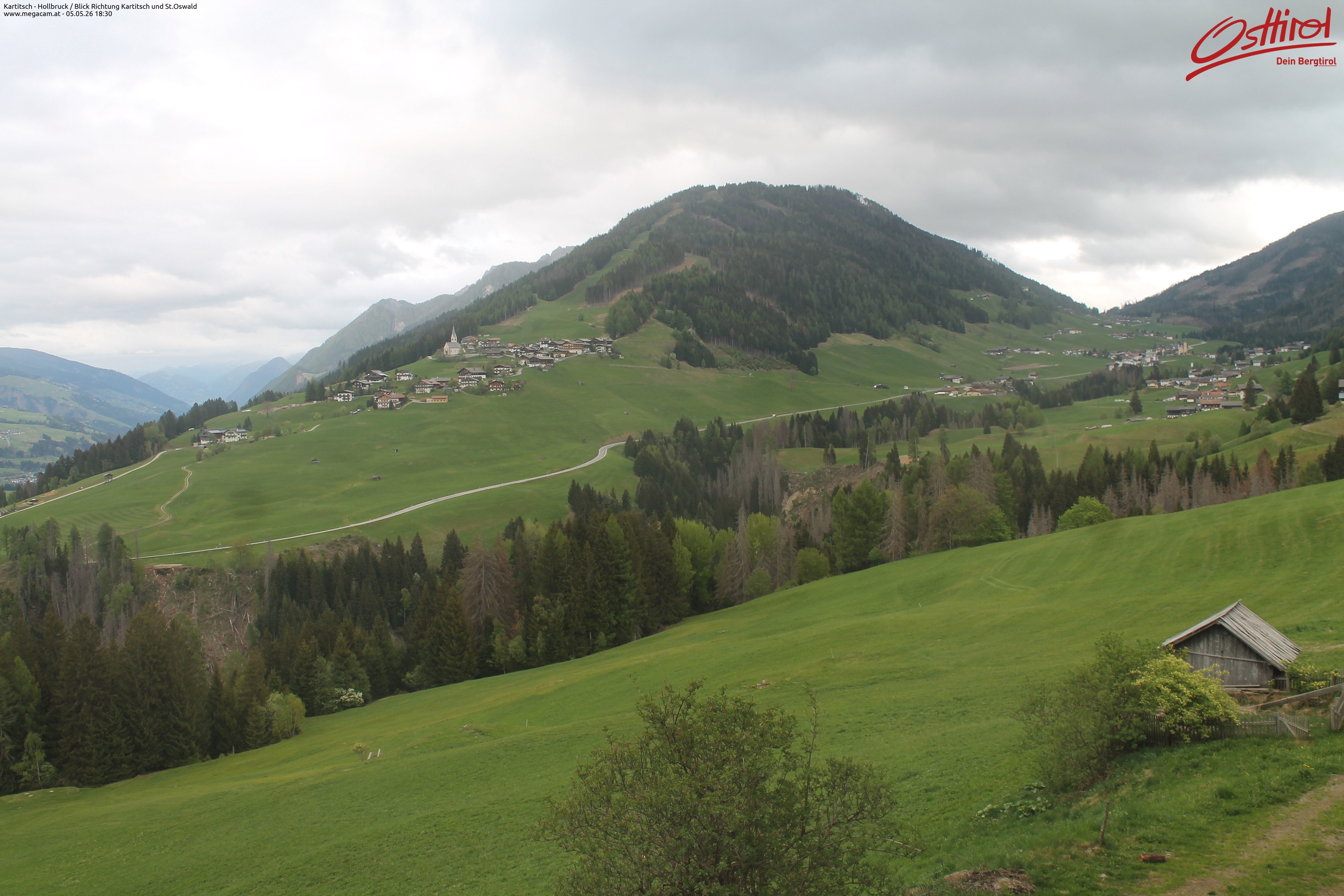 Archived image Webcam Hochpustertal valley: Kartitsch