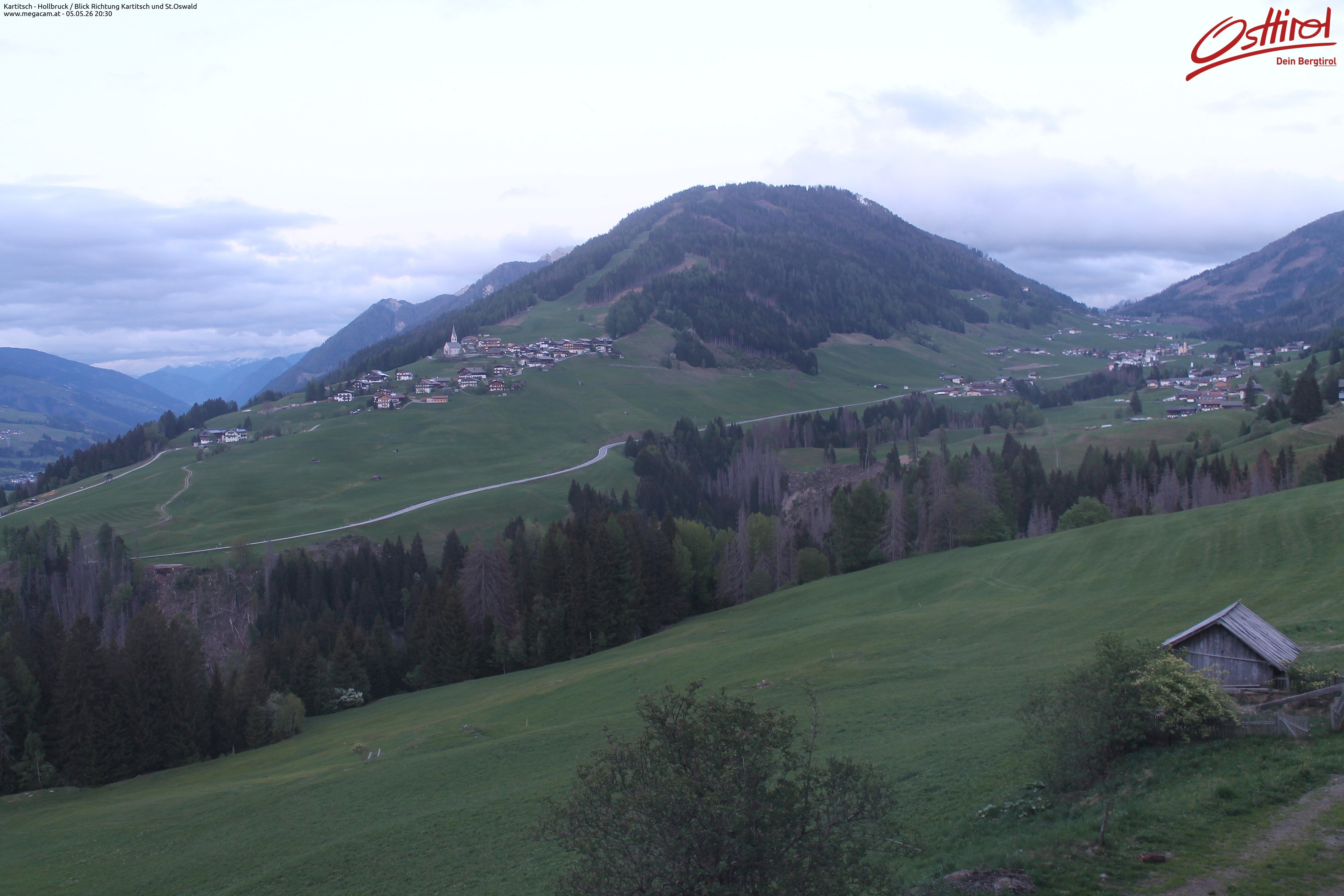Archived image Webcam Hochpustertal valley: Kartitsch