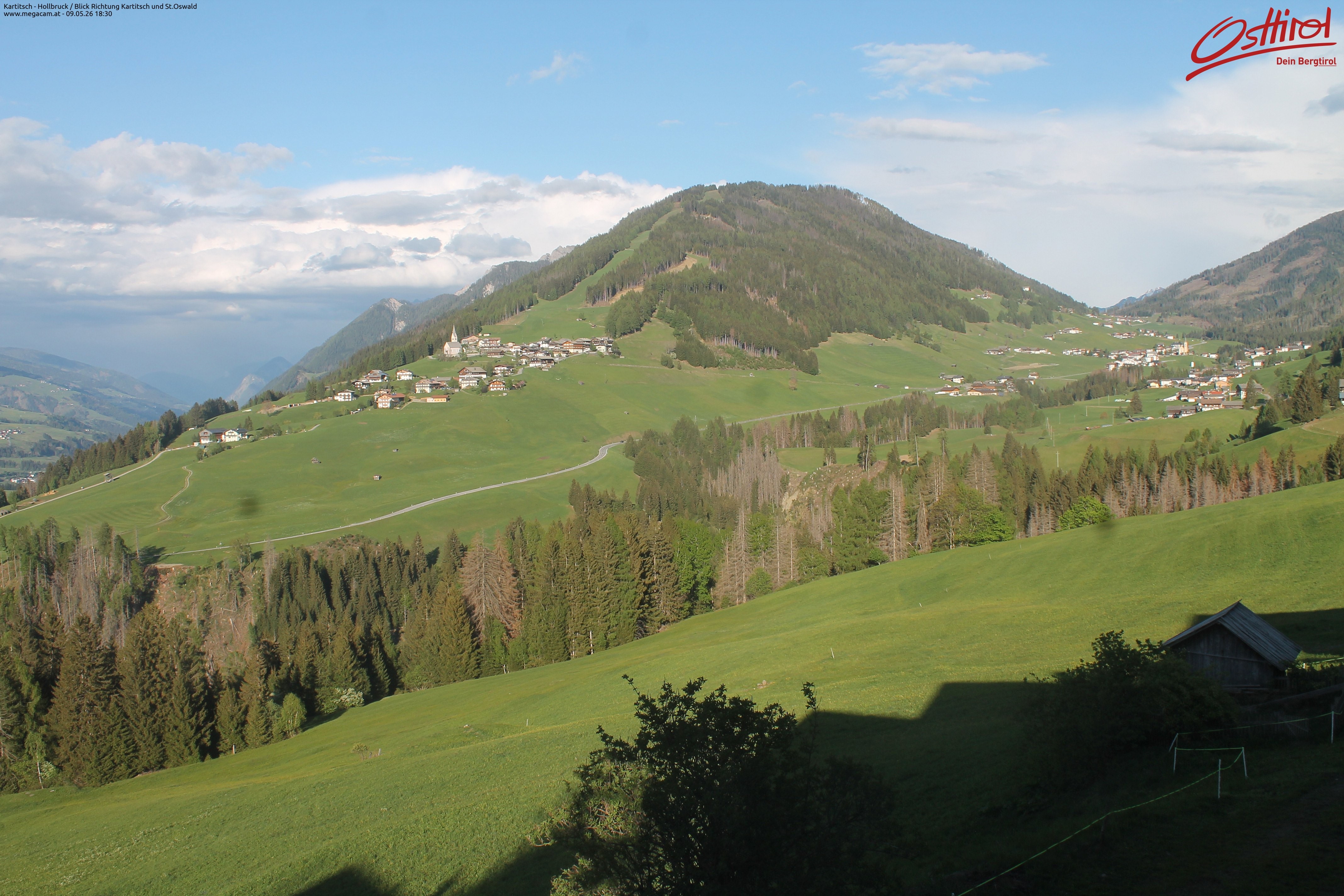 Archiv Foto Webcam Kartitsch - Osttirol