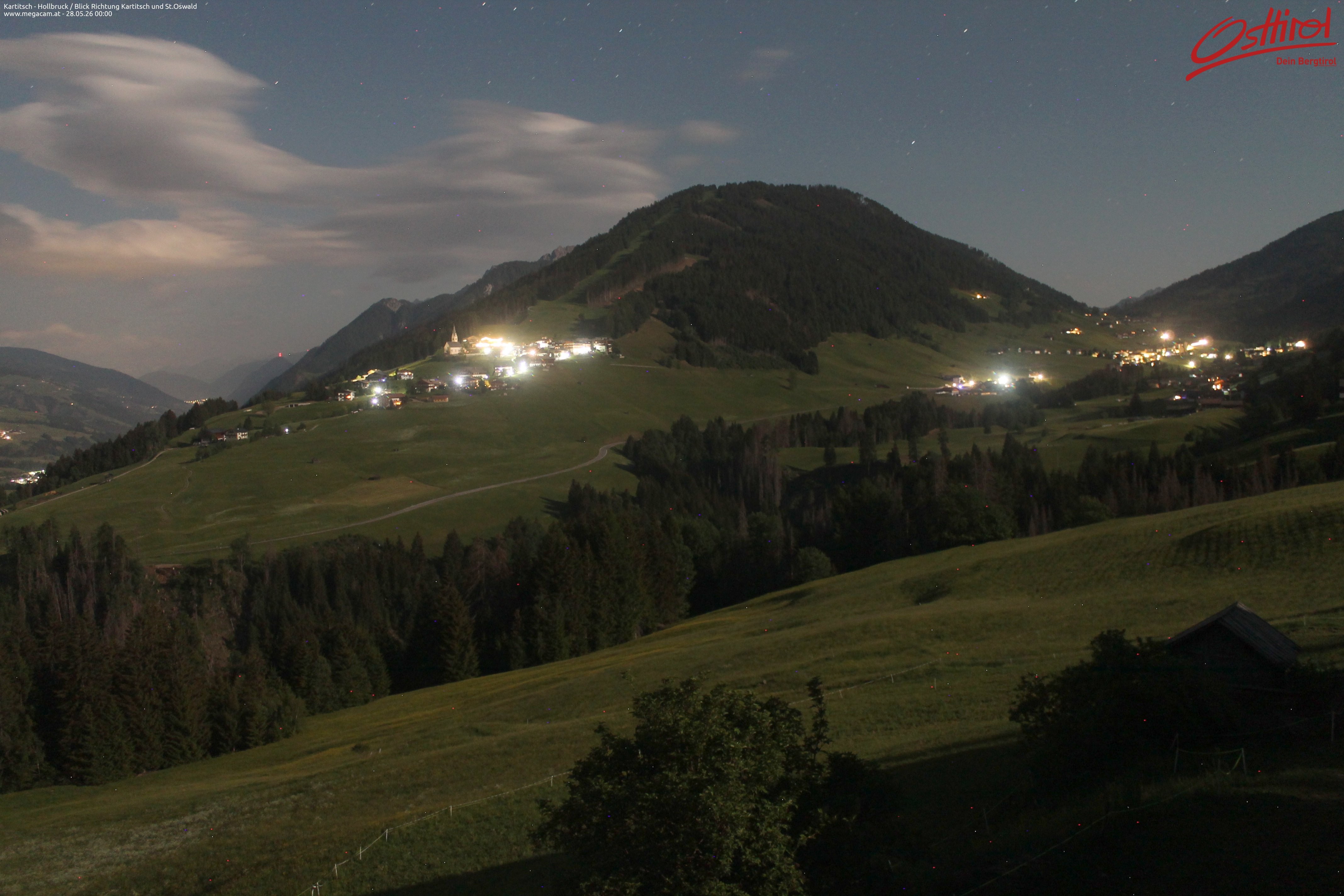 Archived image Webcam Hochpustertal valley: Kartitsch