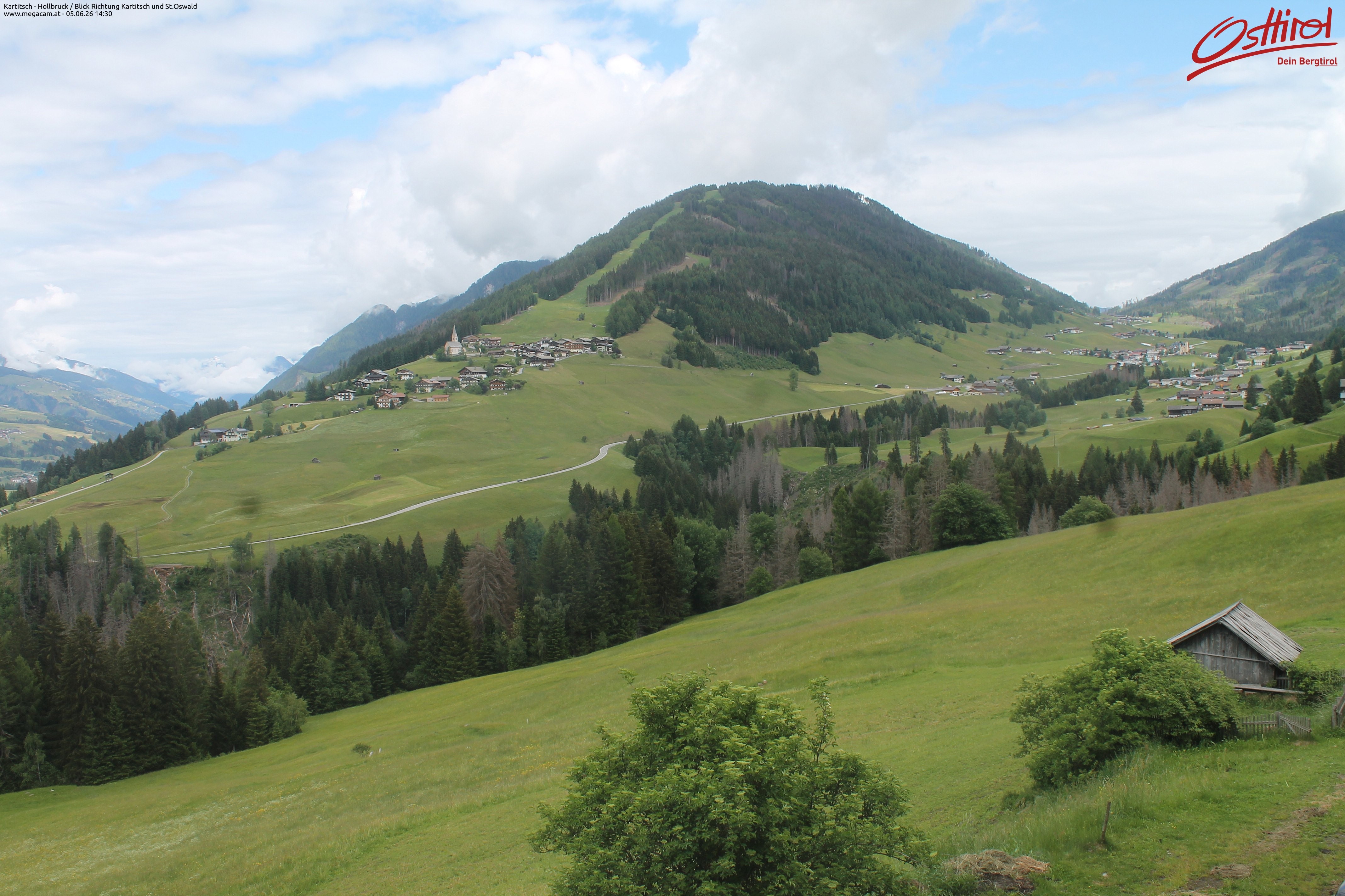 Archiv Foto Webcam Kartitsch - Osttirol