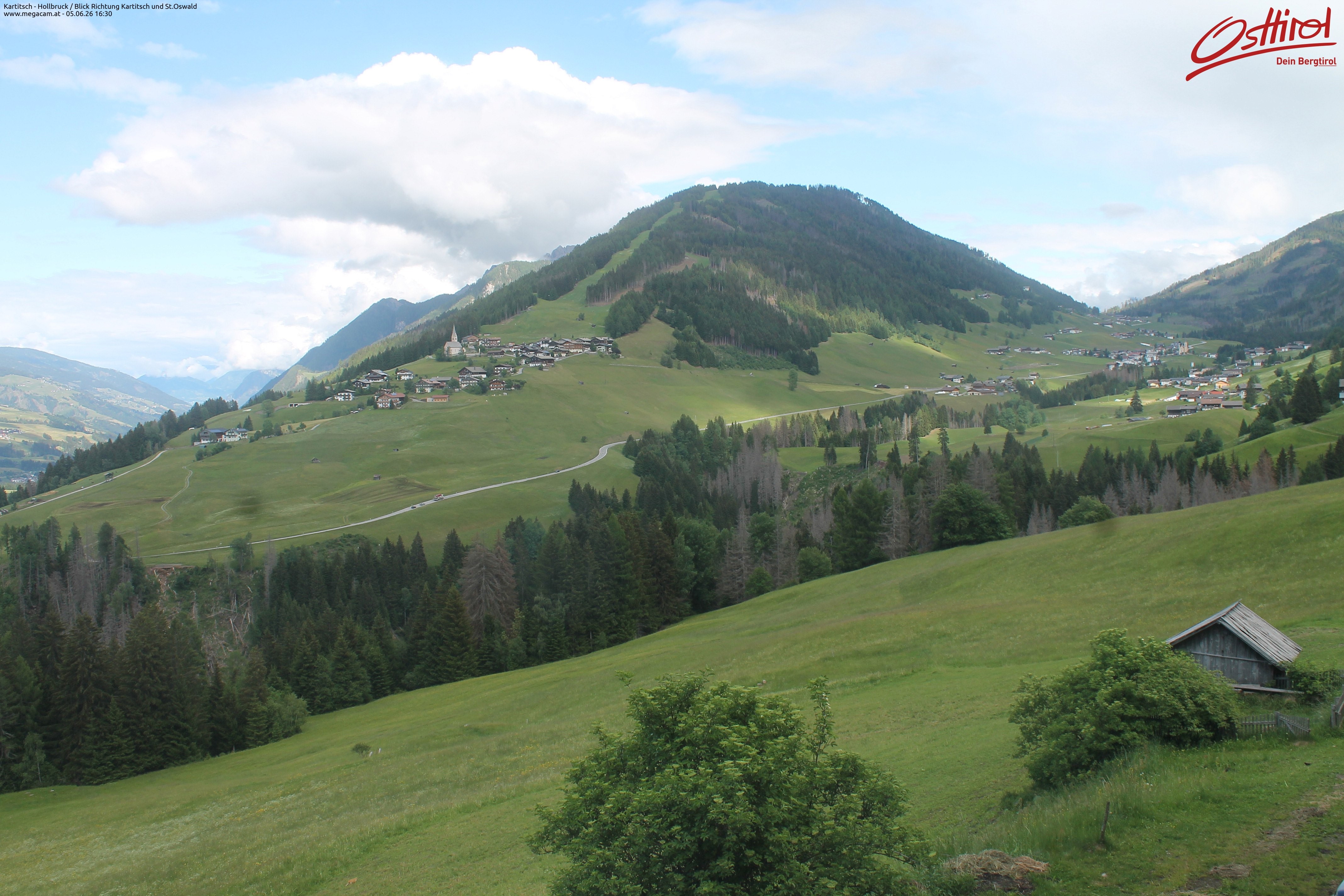 Archiv Foto Webcam Kartitsch - Osttirol