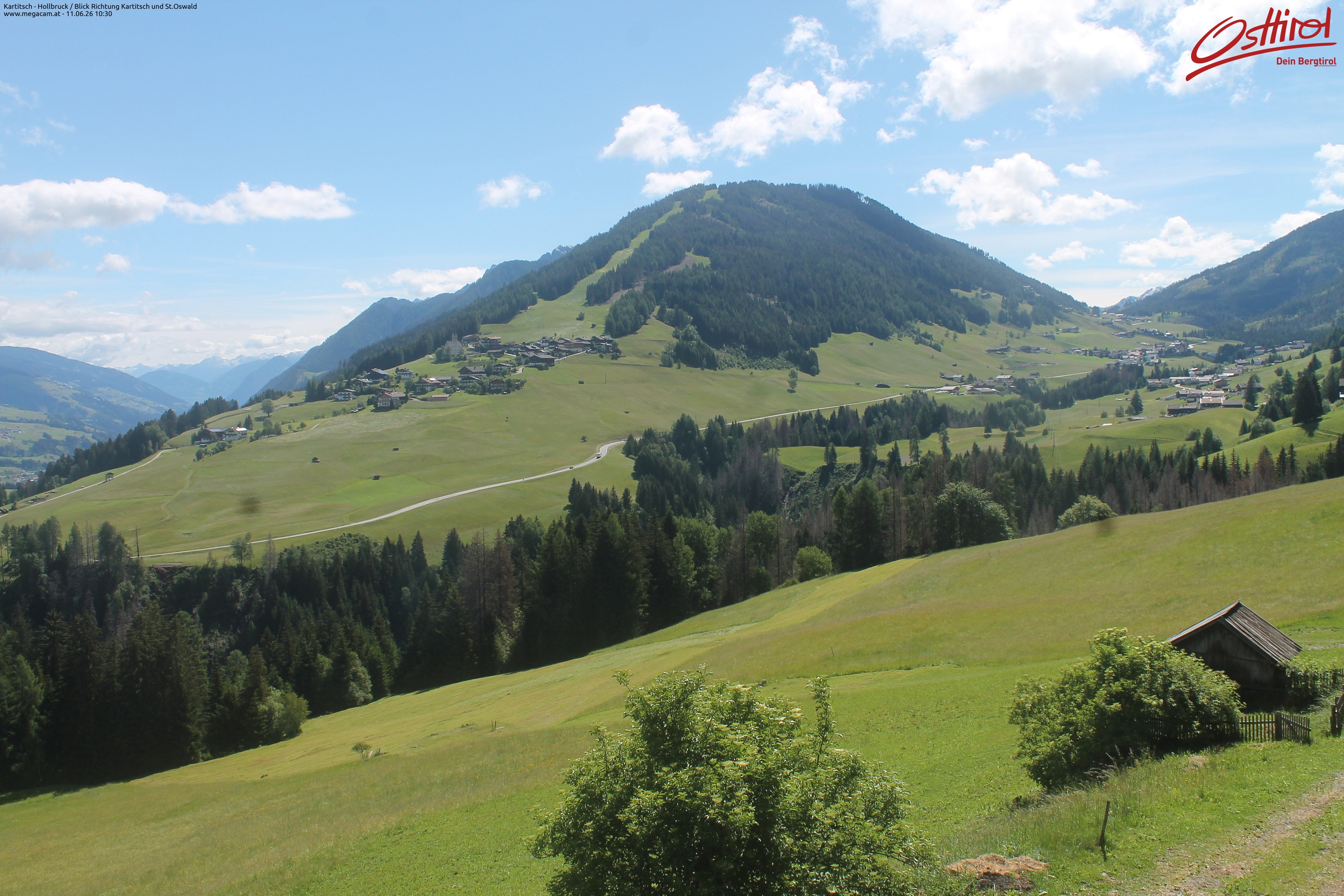 Archiv Foto Webcam Kartitsch - Osttirol
