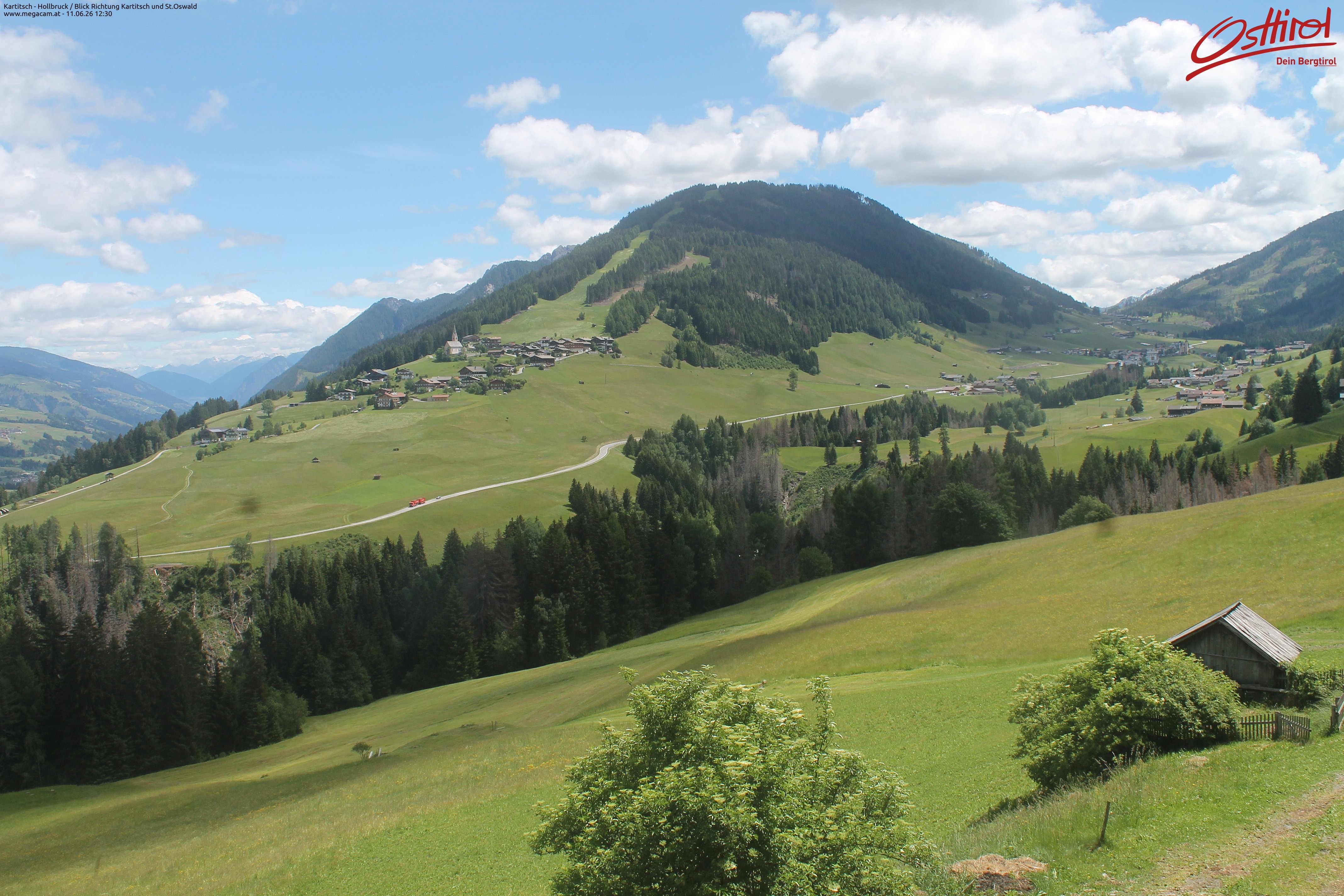 Archiv Foto Webcam Kartitsch - Osttirol