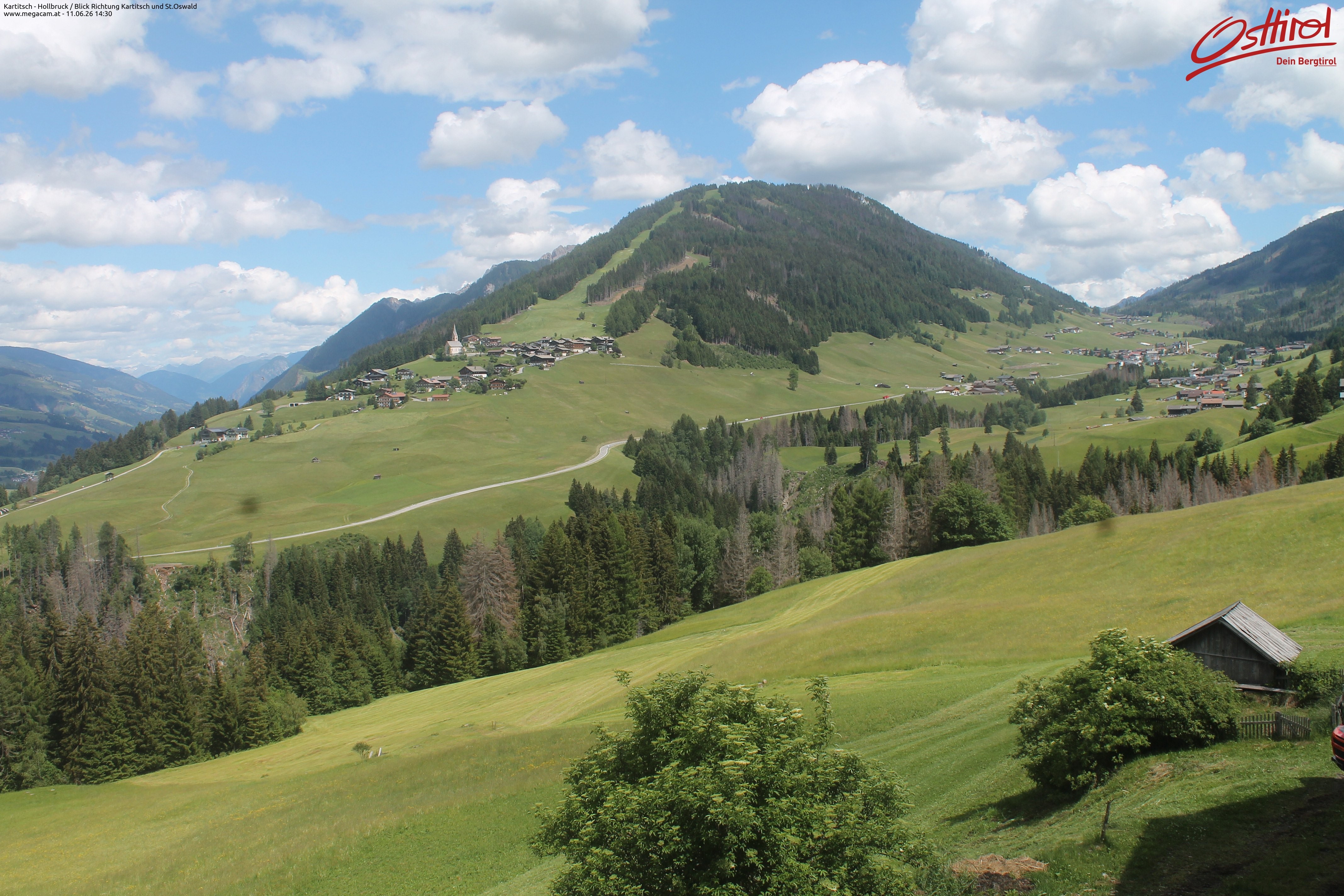 Archiv Foto Webcam Kartitsch - Osttirol