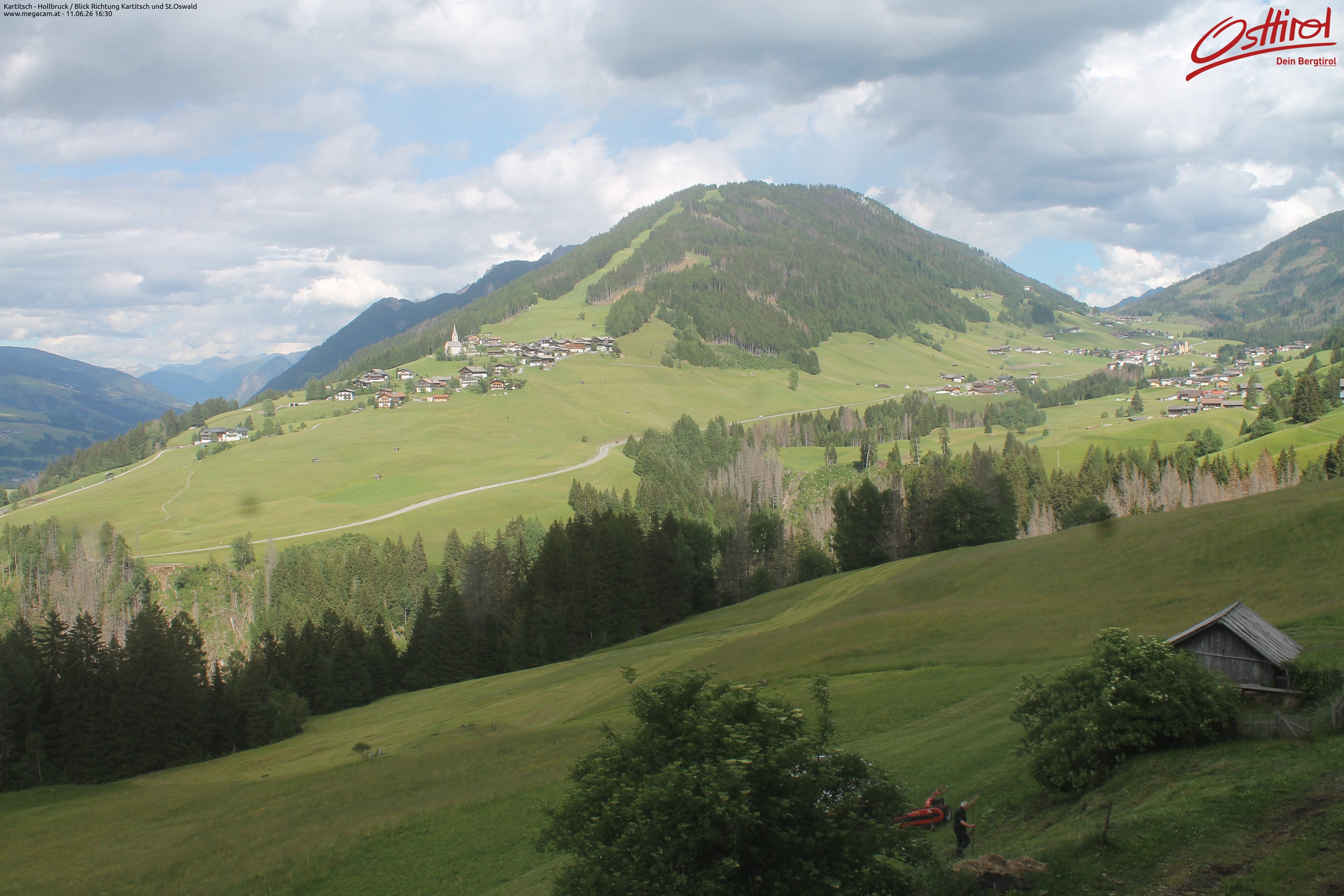 Archiv Foto Webcam Kartitsch - Osttirol