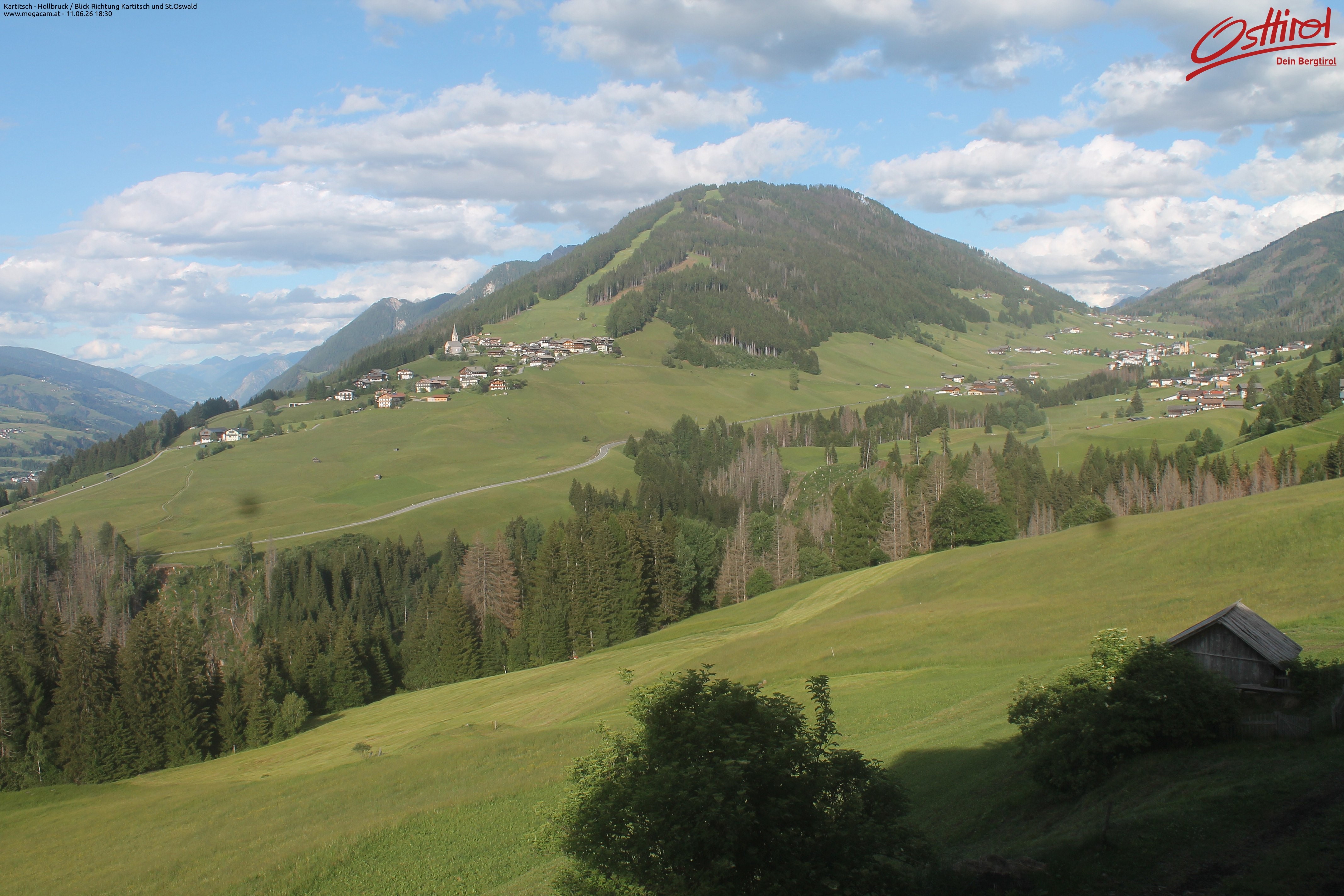 Archiv Foto Webcam Kartitsch - Osttirol