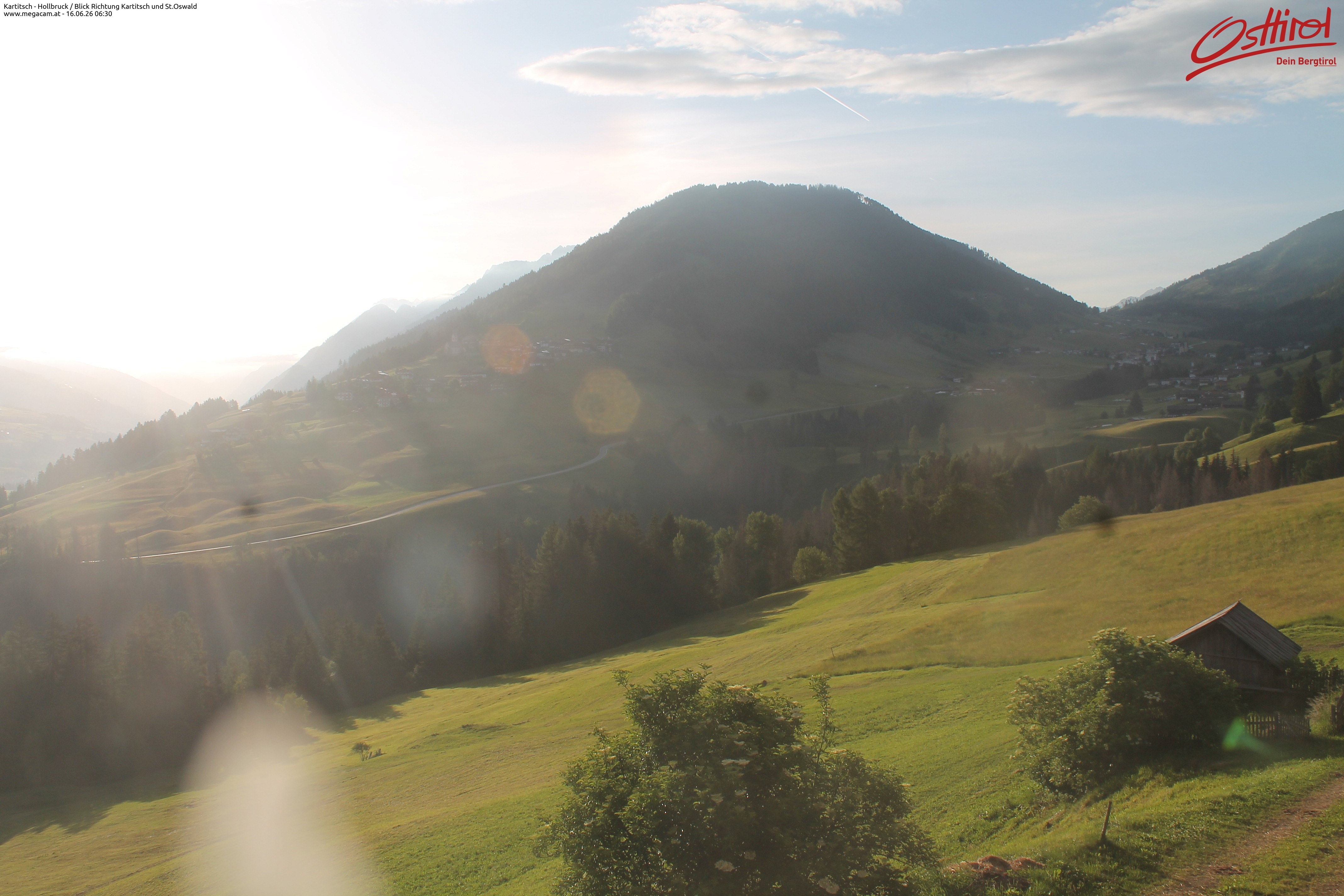 Archived image Webcam Hochpustertal valley: Kartitsch