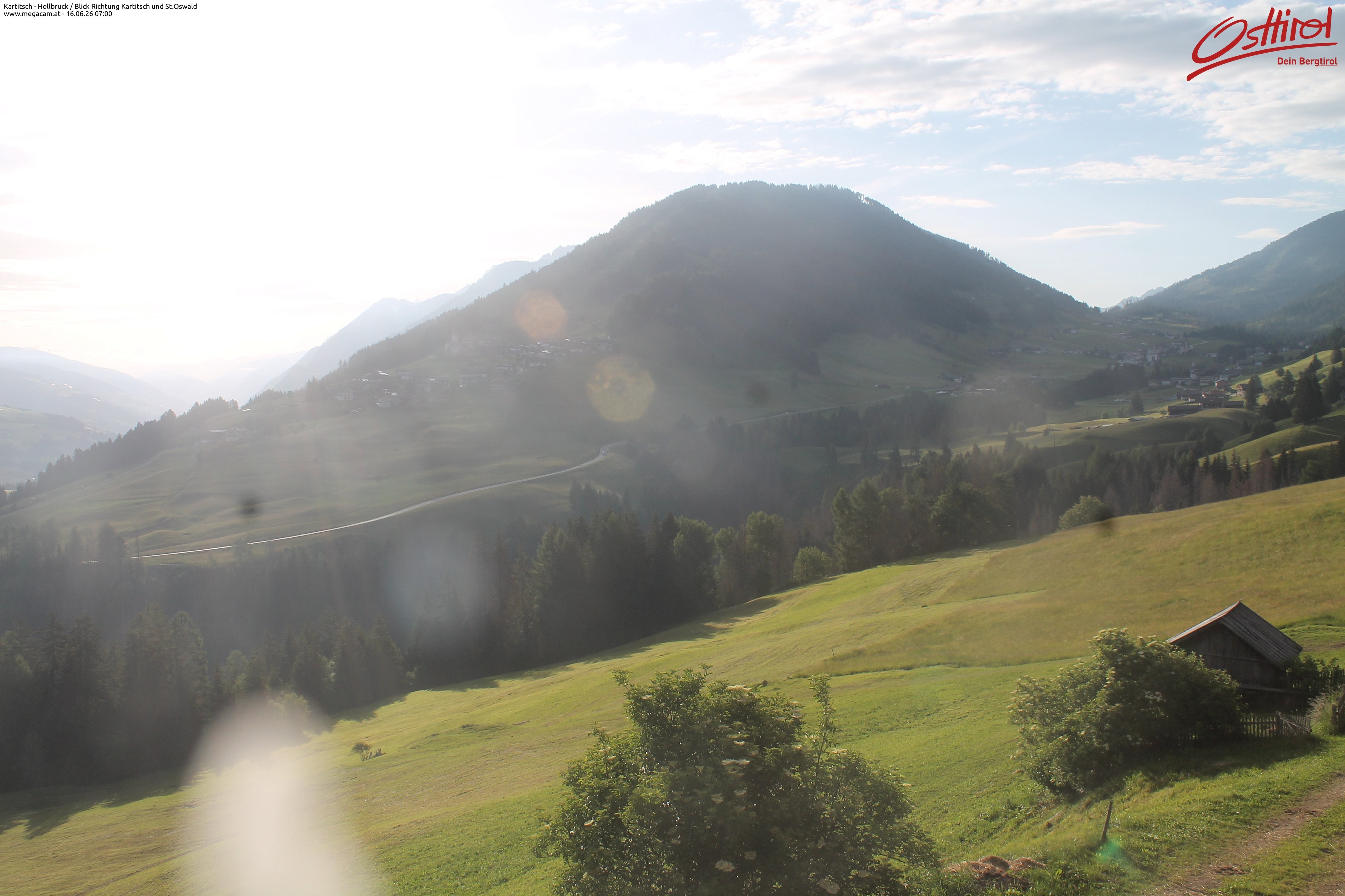 Archived image Webcam Hochpustertal valley: Kartitsch