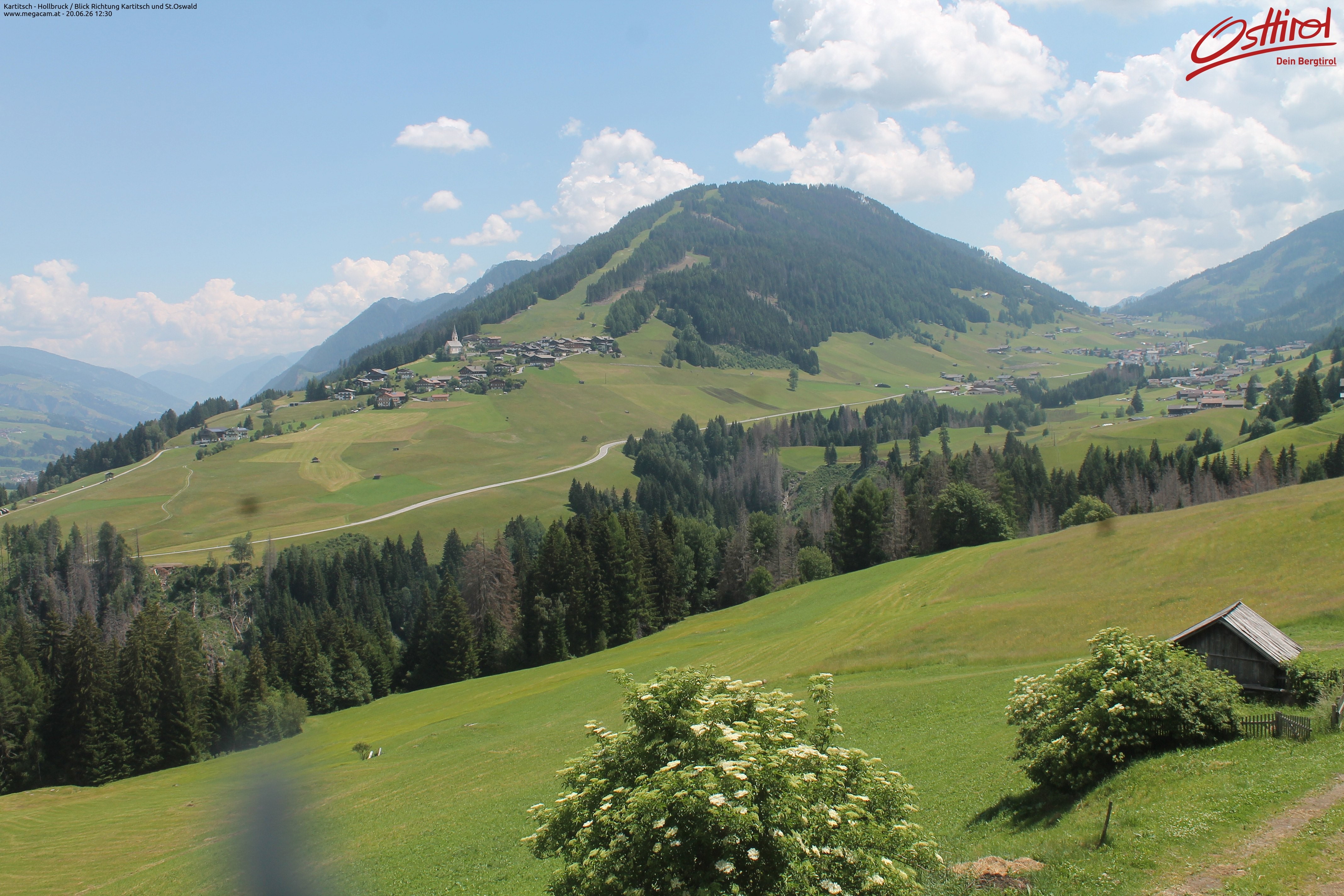 Archiv Foto Webcam Kartitsch - Osttirol