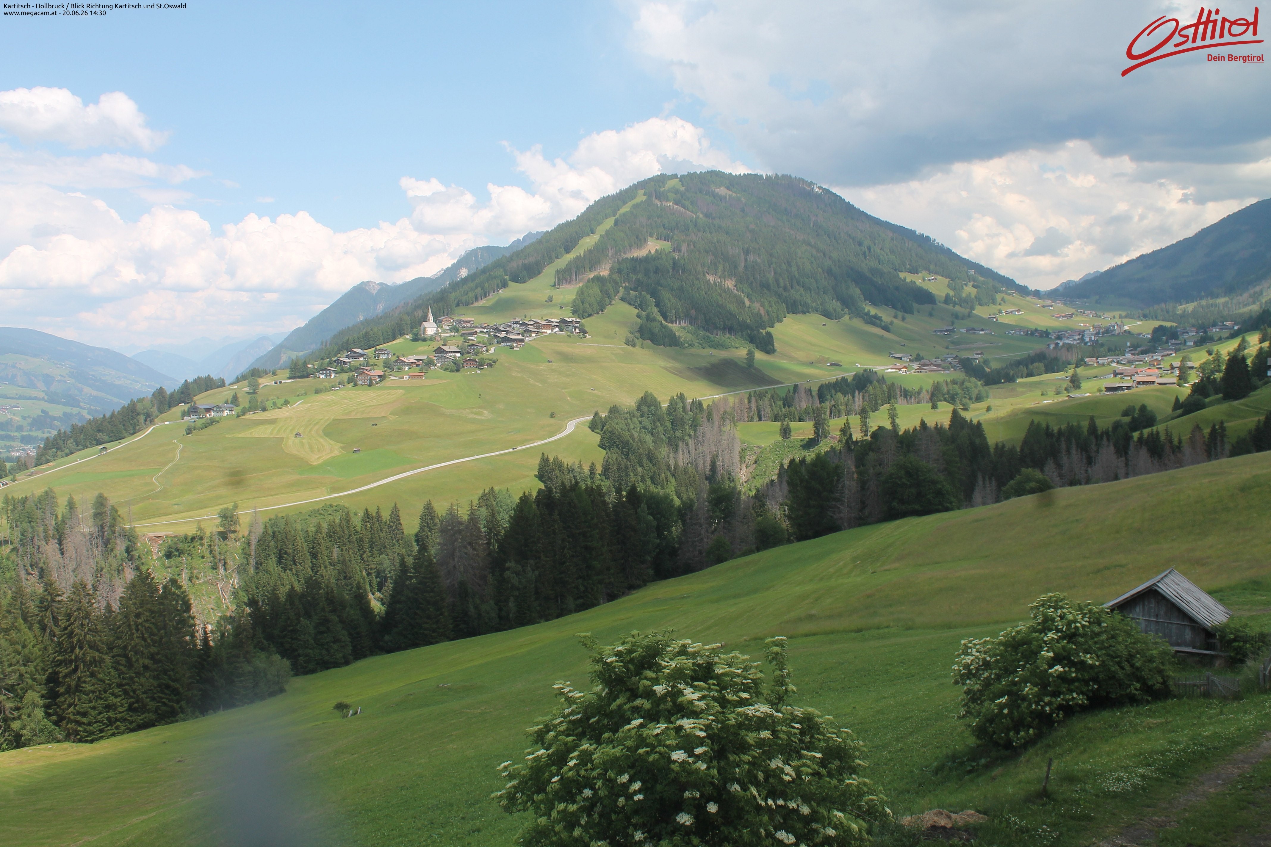 Archiv Foto Webcam Kartitsch - Osttirol