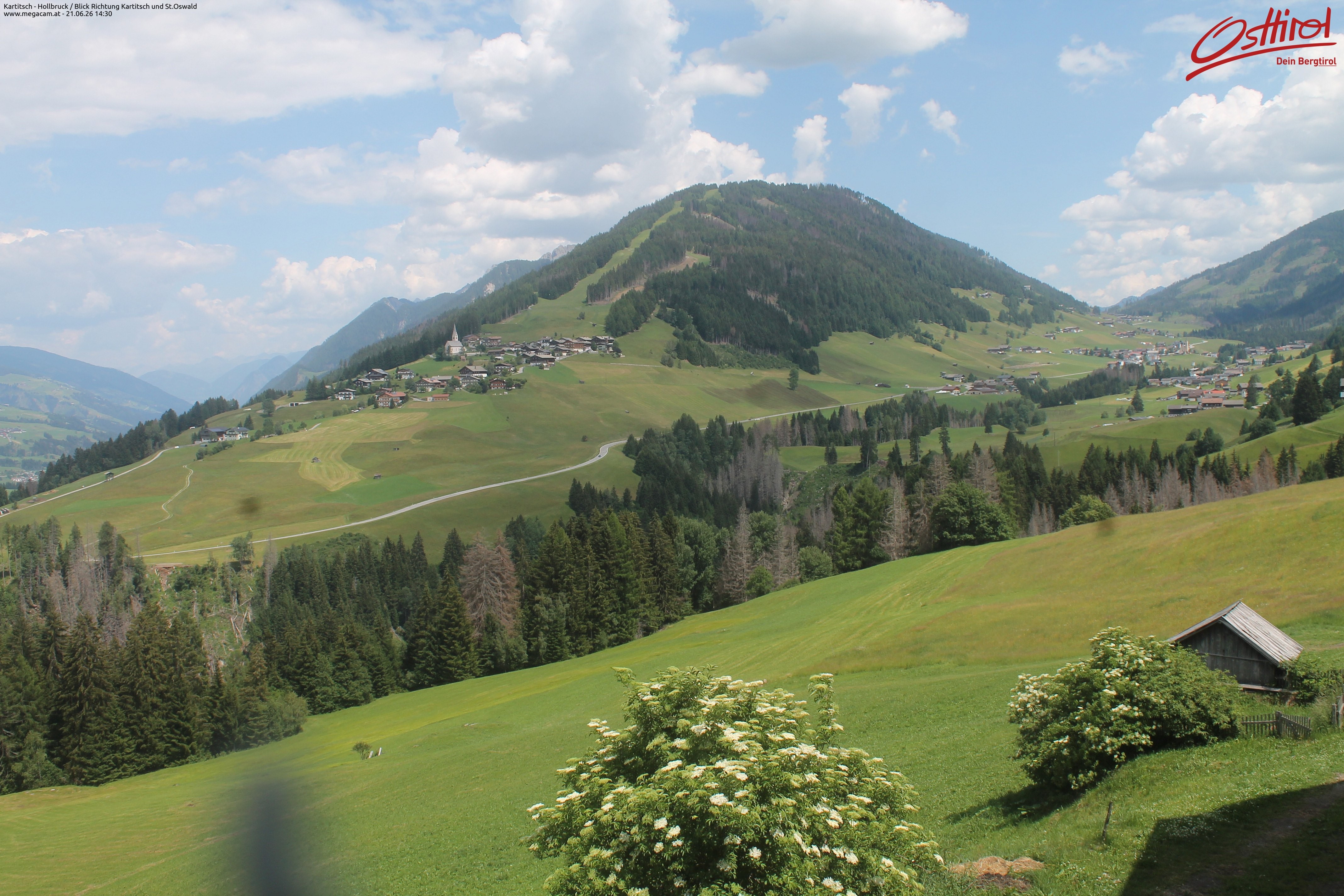 Archiv Foto Webcam Kartitsch - Osttirol