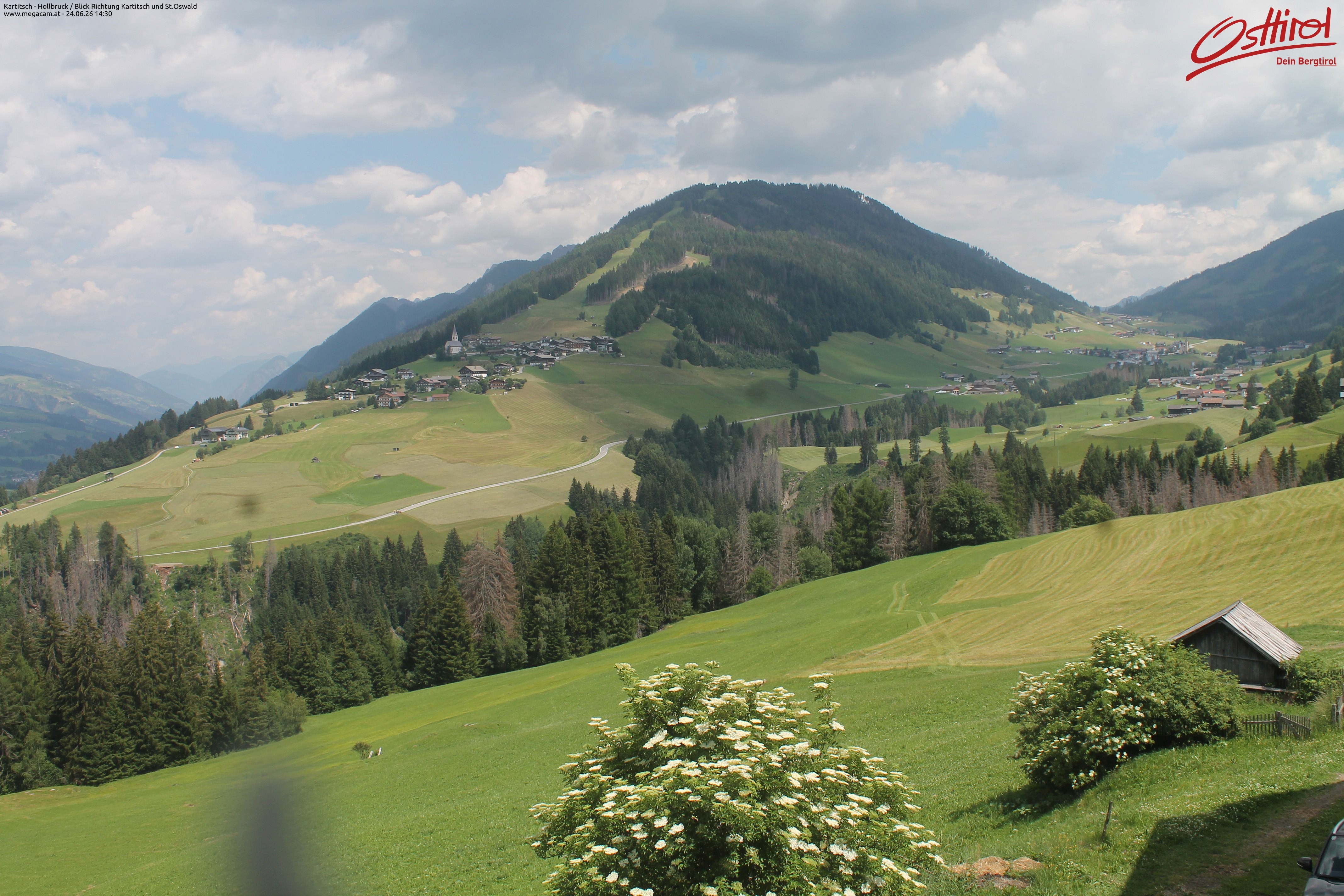 Archiv Foto Webcam Kartitsch - Osttirol