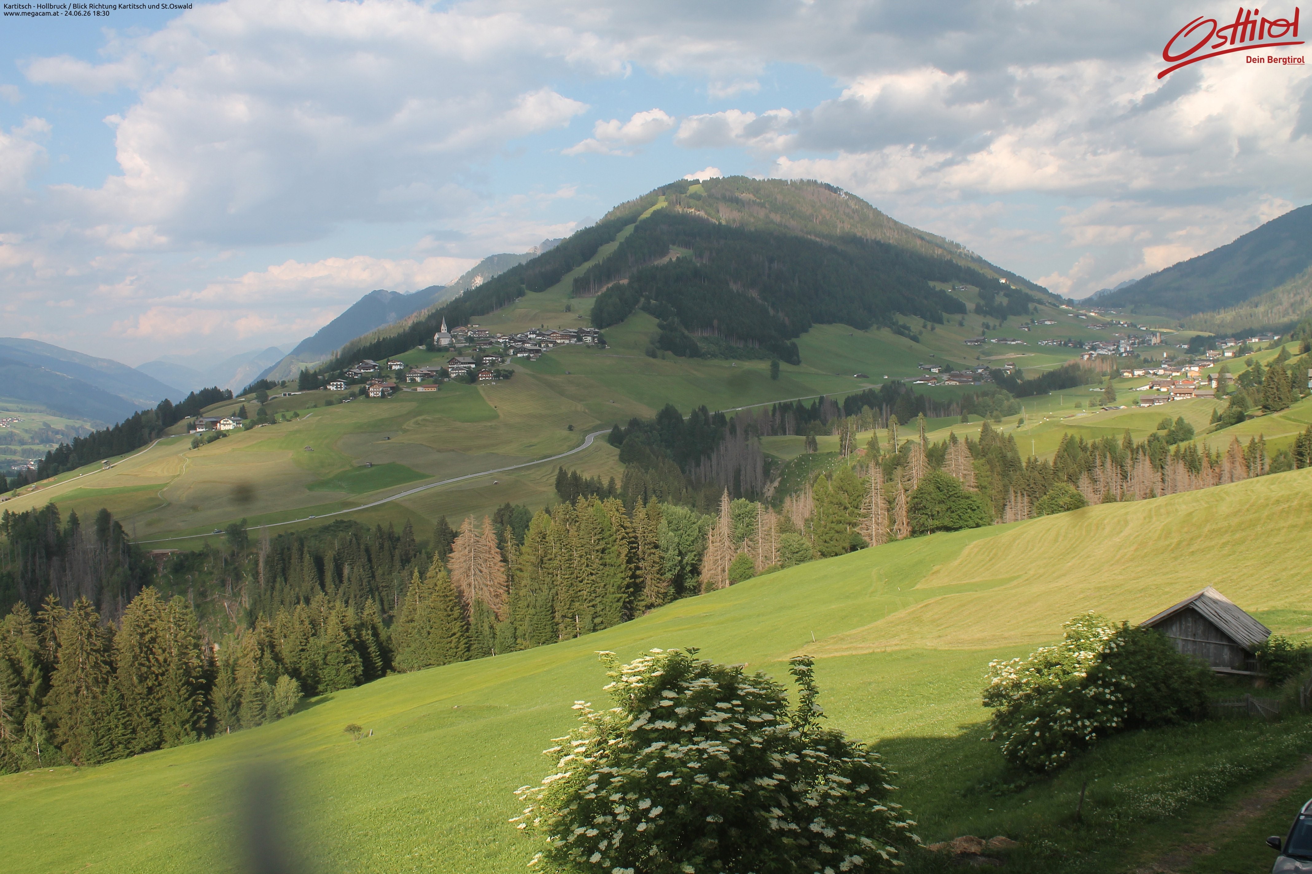 Archiv Foto Webcam Kartitsch - Osttirol