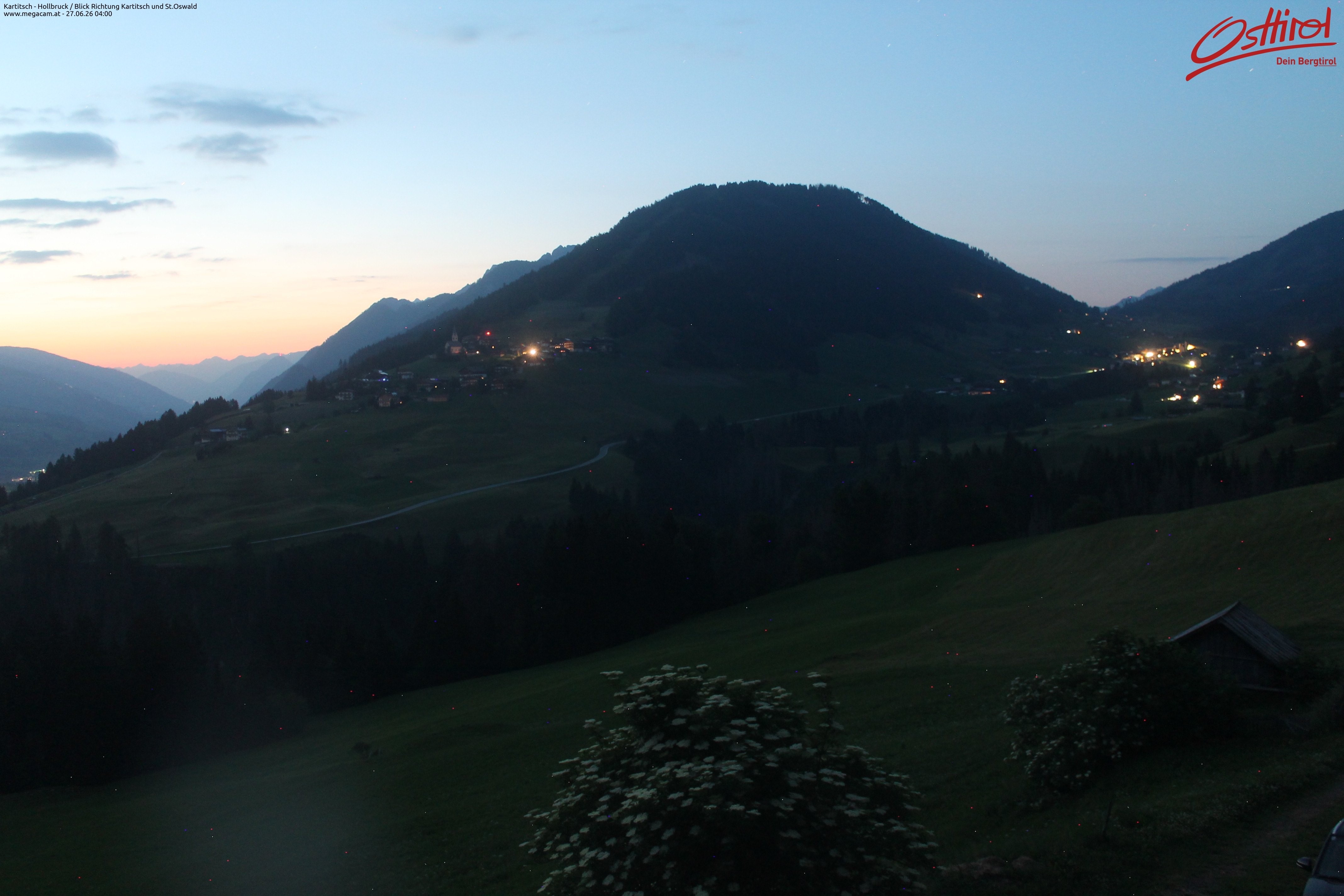 Archived image Webcam Hochpustertal valley: Kartitsch