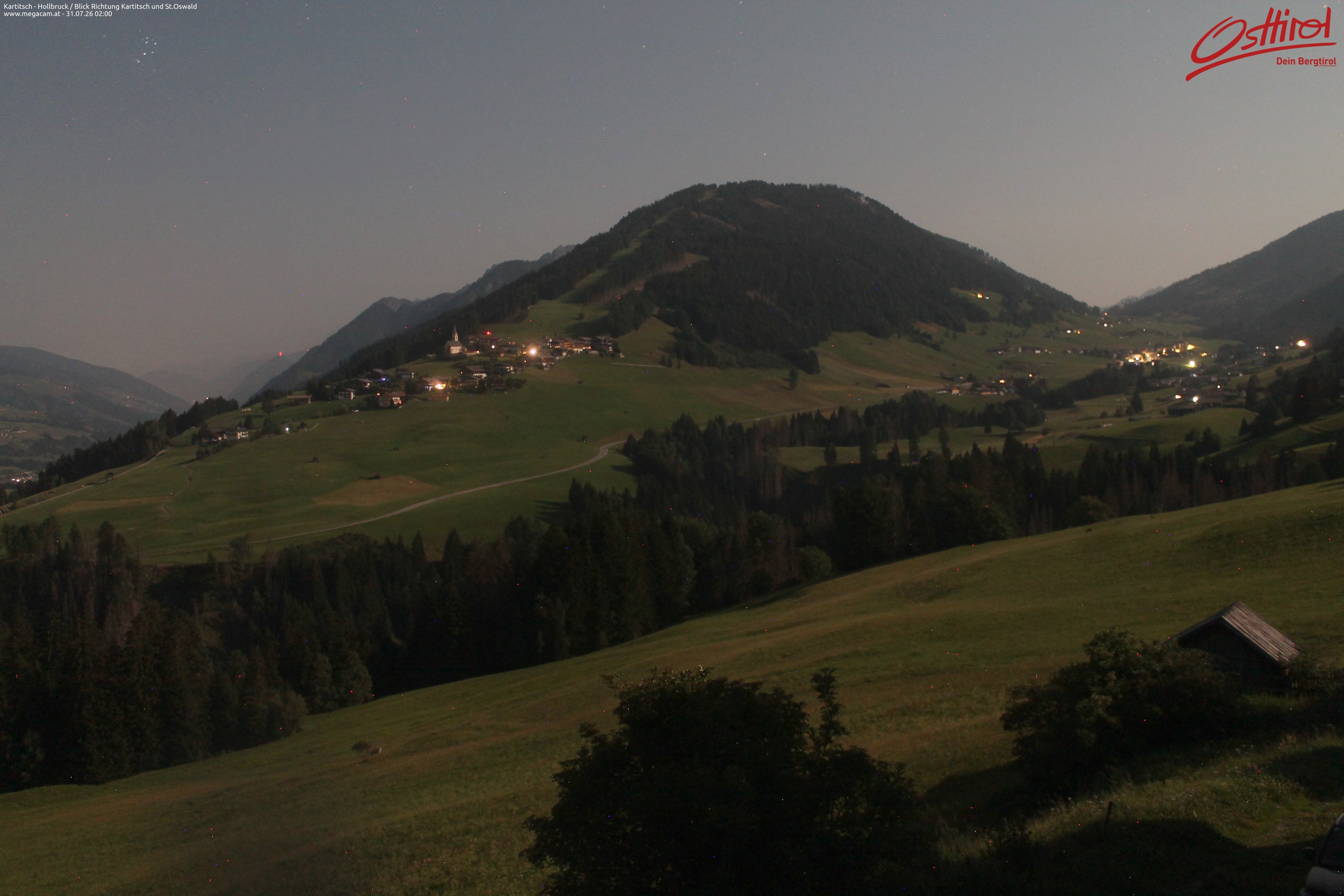 Archived image Webcam Hochpustertal valley: Kartitsch