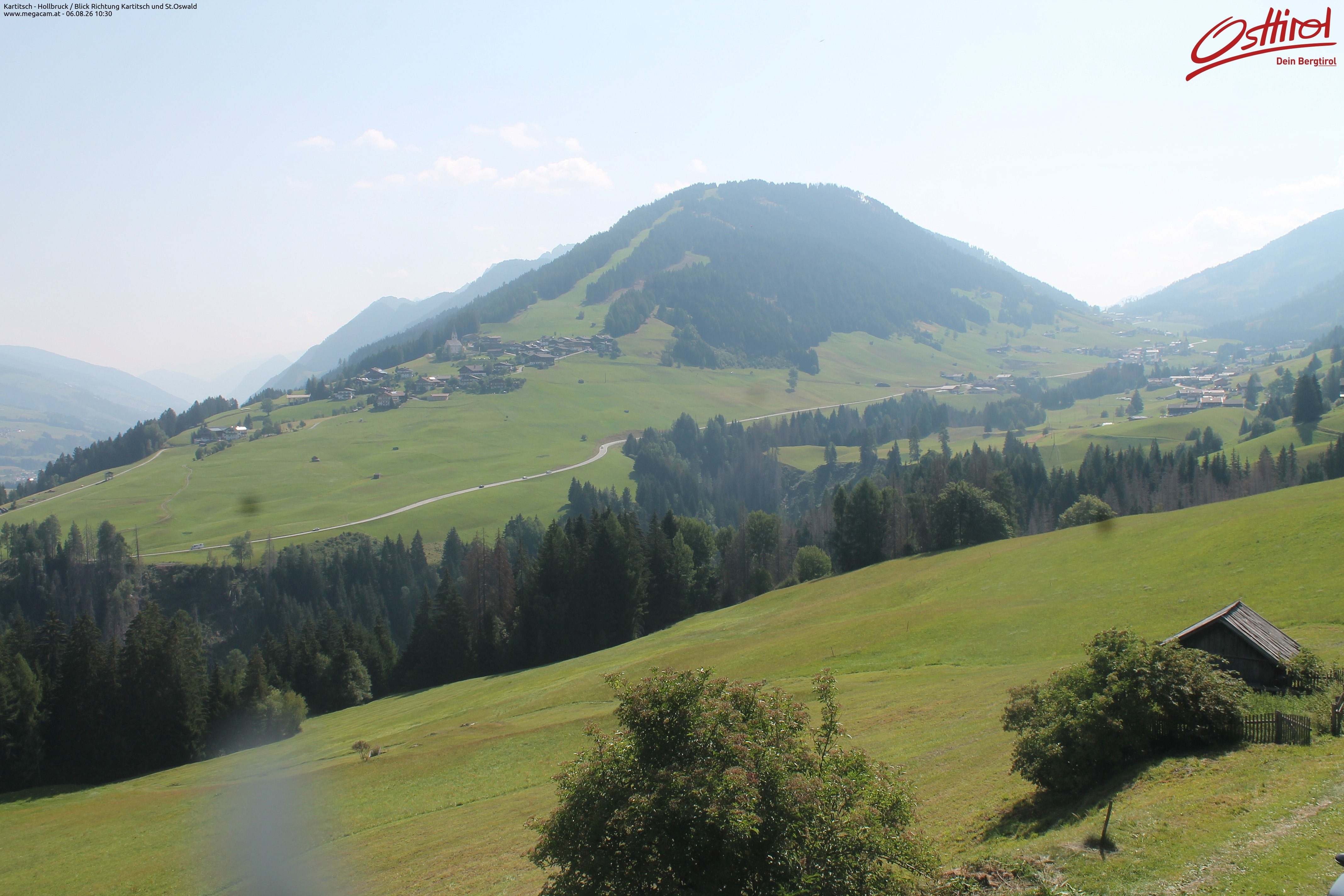 Archived image Webcam Hochpustertal valley: Kartitsch