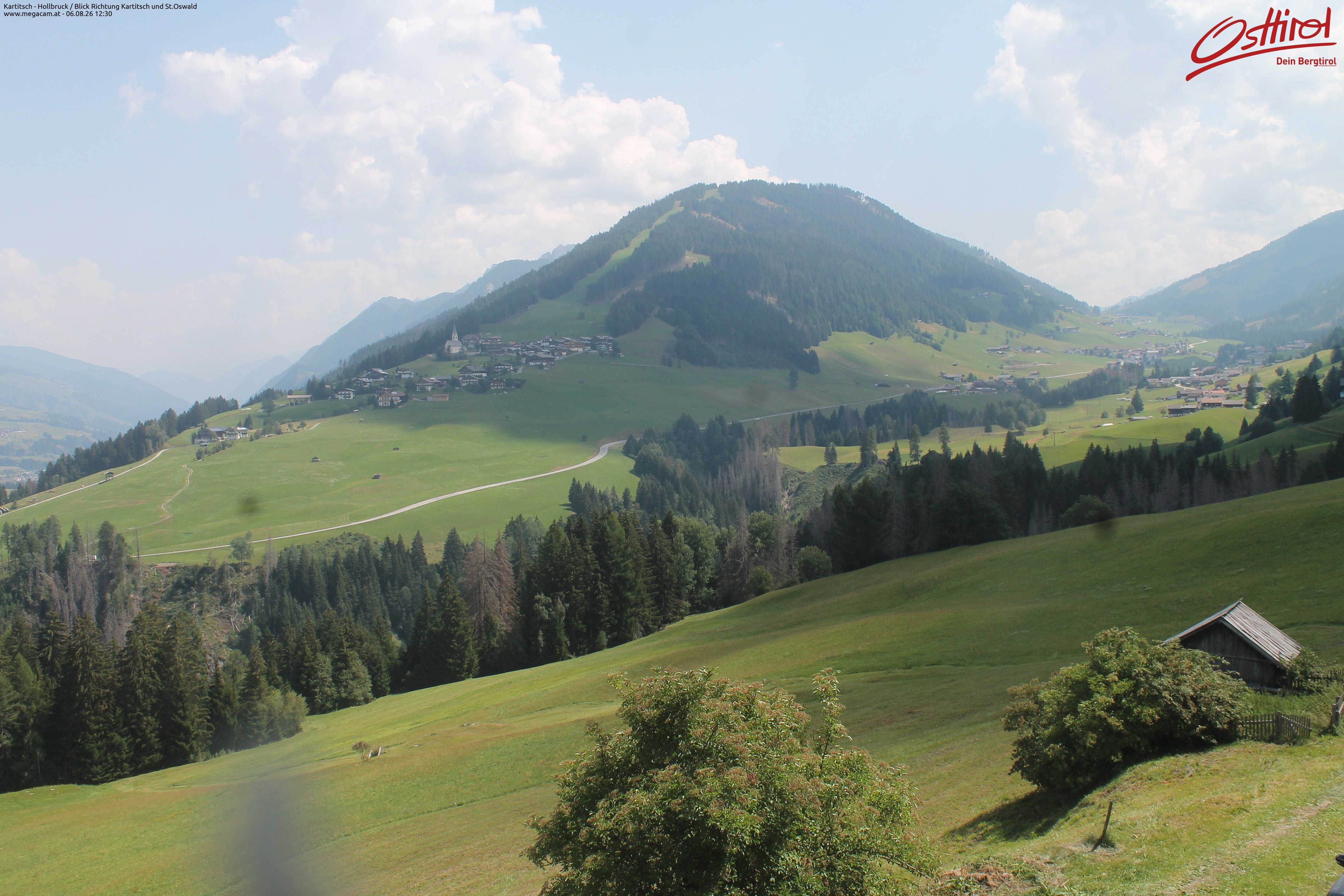 Archived image Webcam Hochpustertal valley: Kartitsch