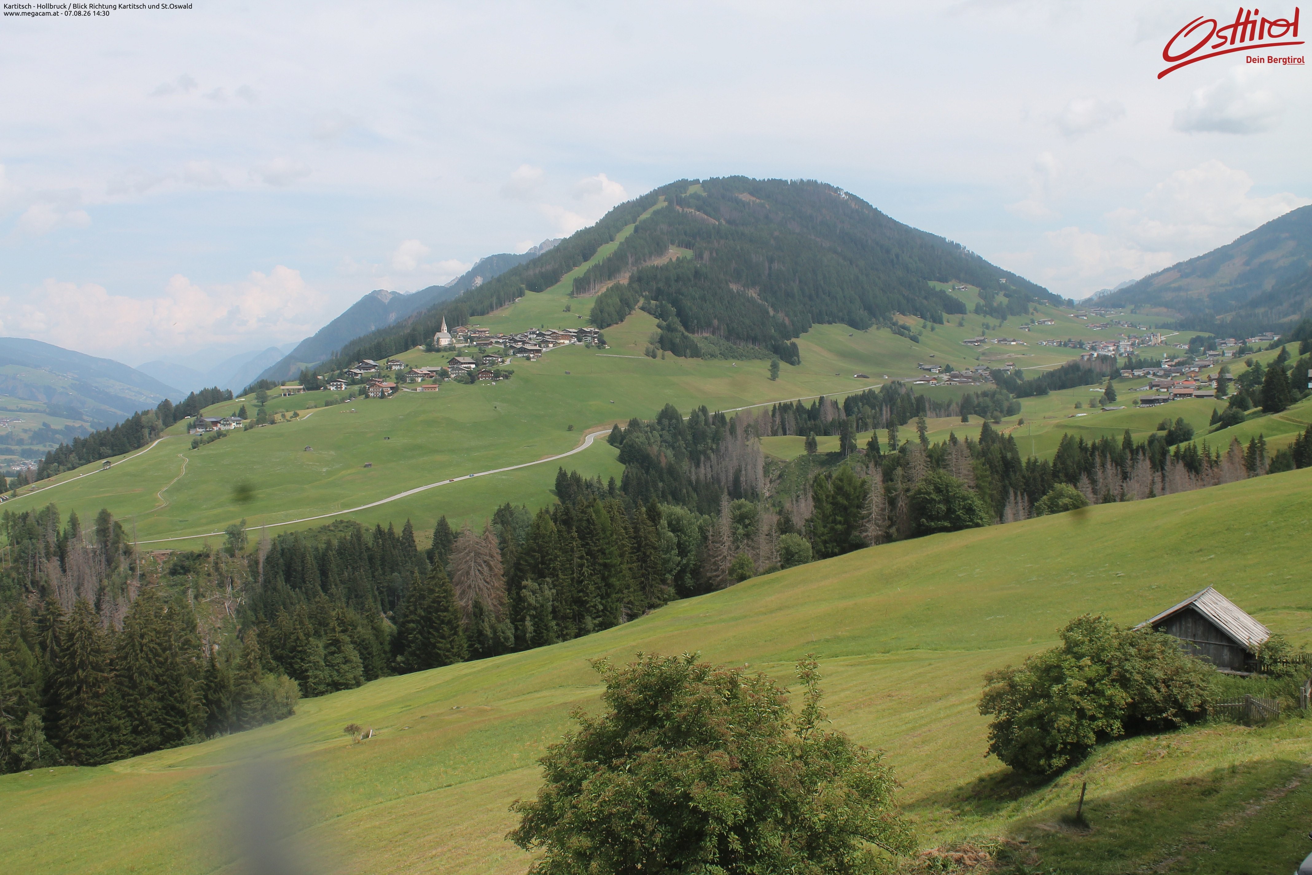Archiv Foto Webcam Kartitsch - Osttirol