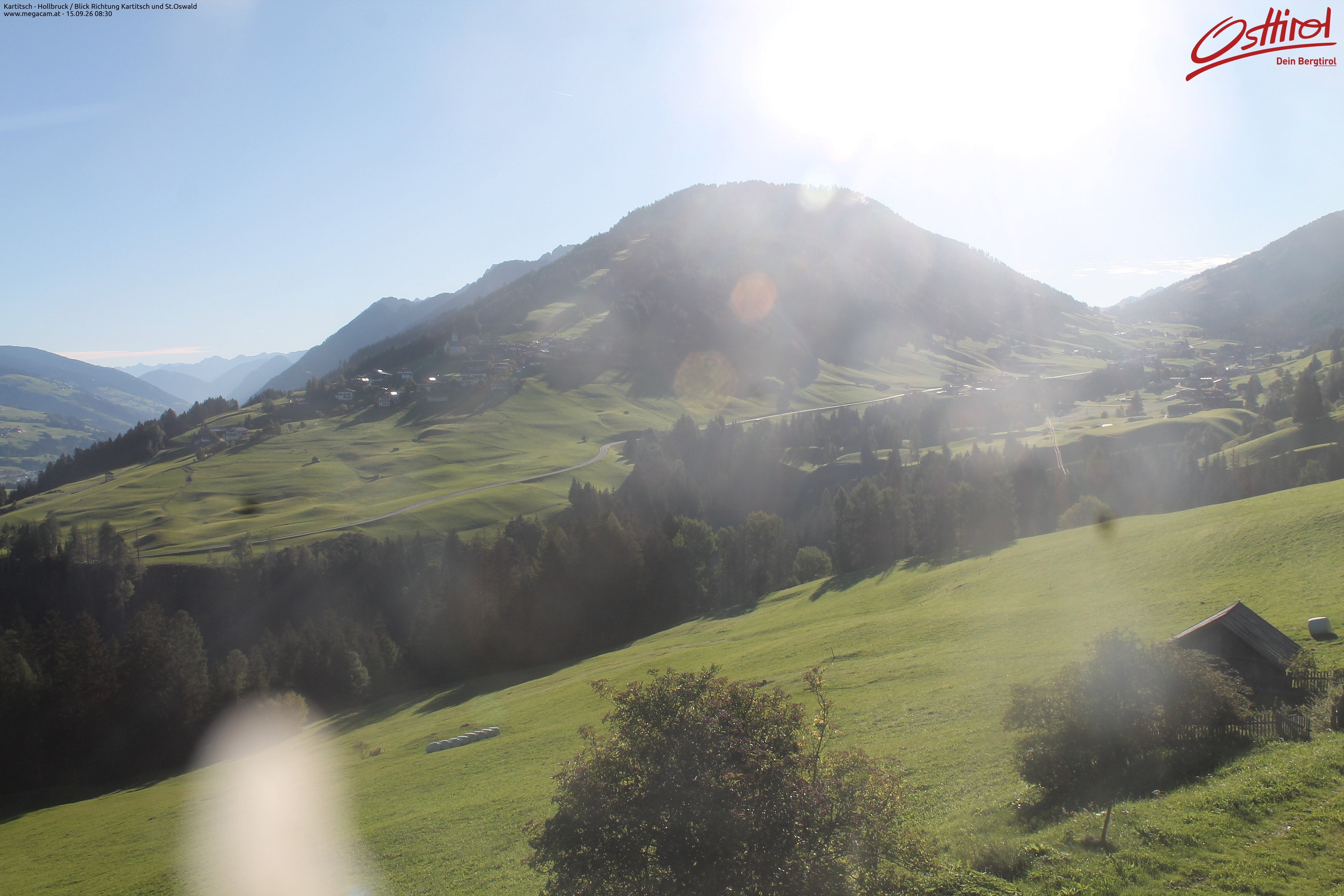 Archived image Webcam Hochpustertal valley: Kartitsch