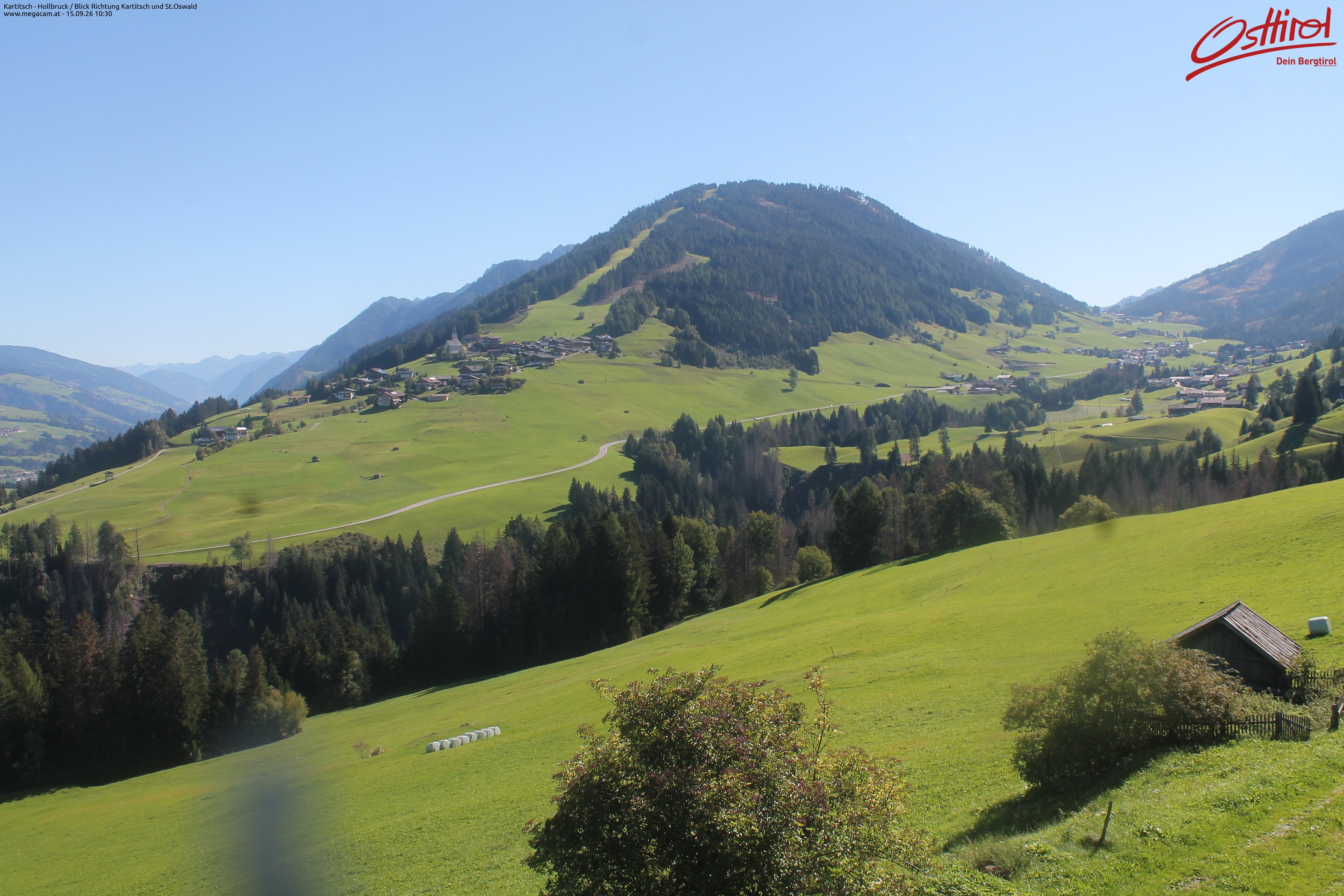 Archived image Webcam Hochpustertal valley: Kartitsch