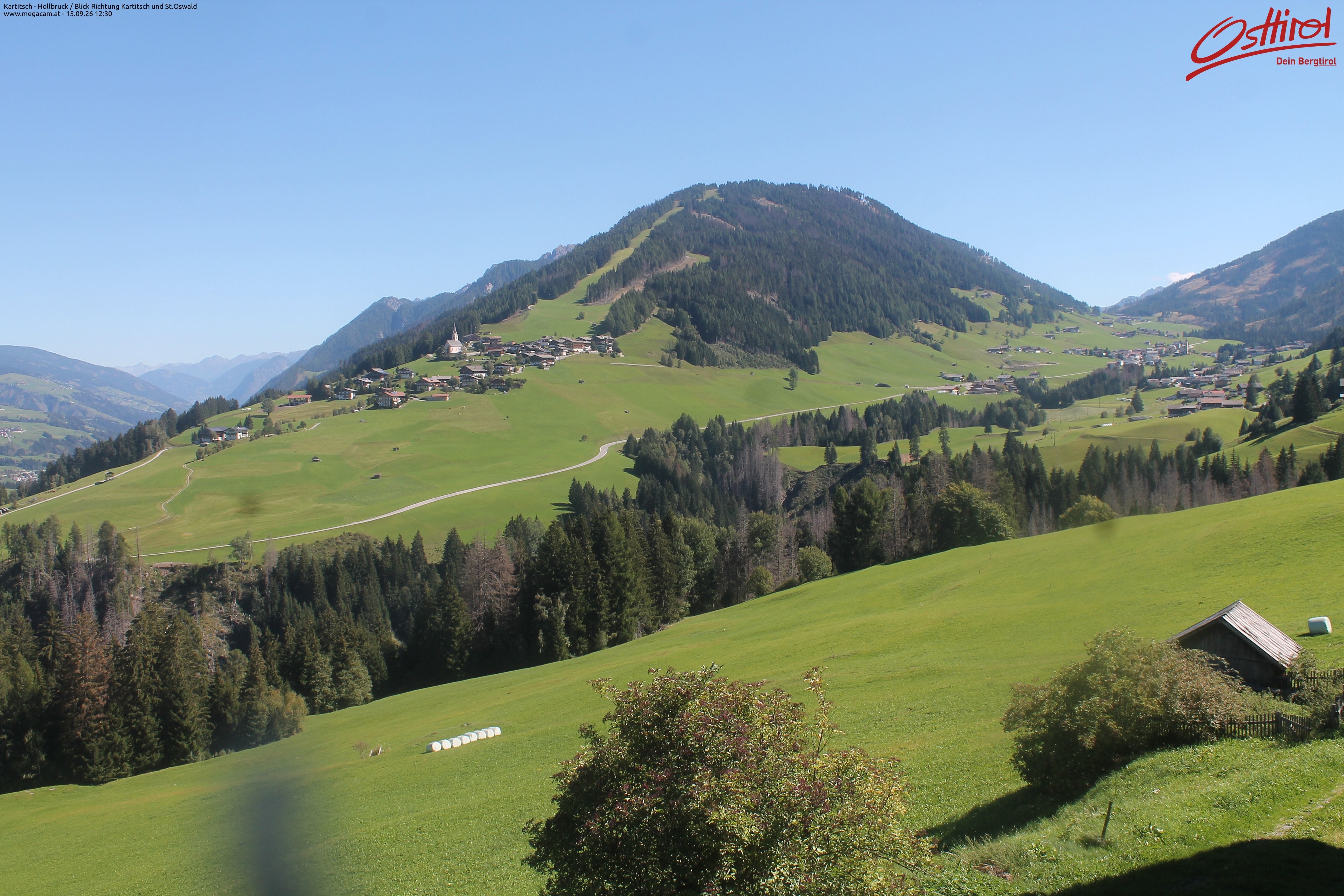 Archived image Webcam Hochpustertal valley: Kartitsch