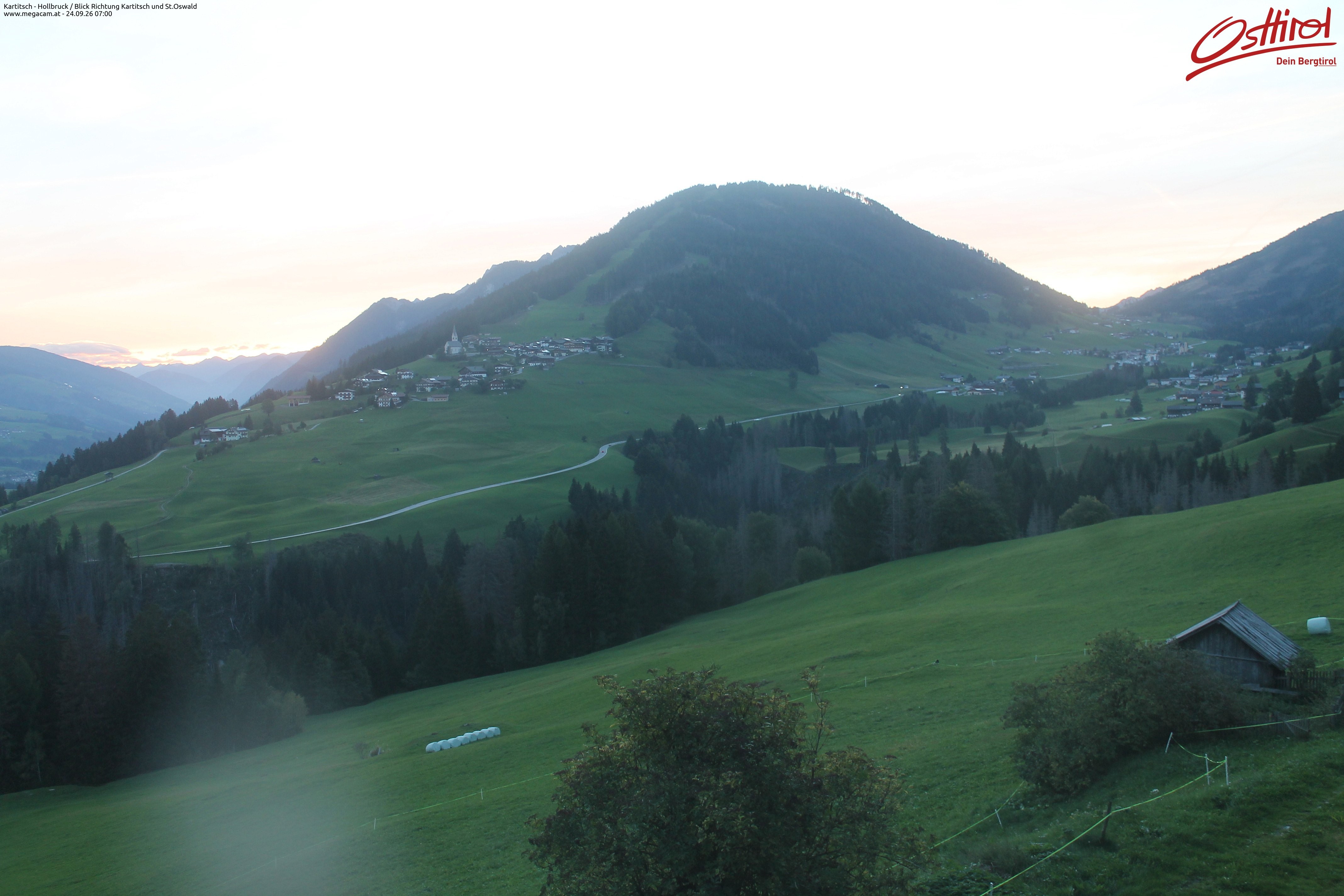 Archived image Webcam Hochpustertal valley: Kartitsch