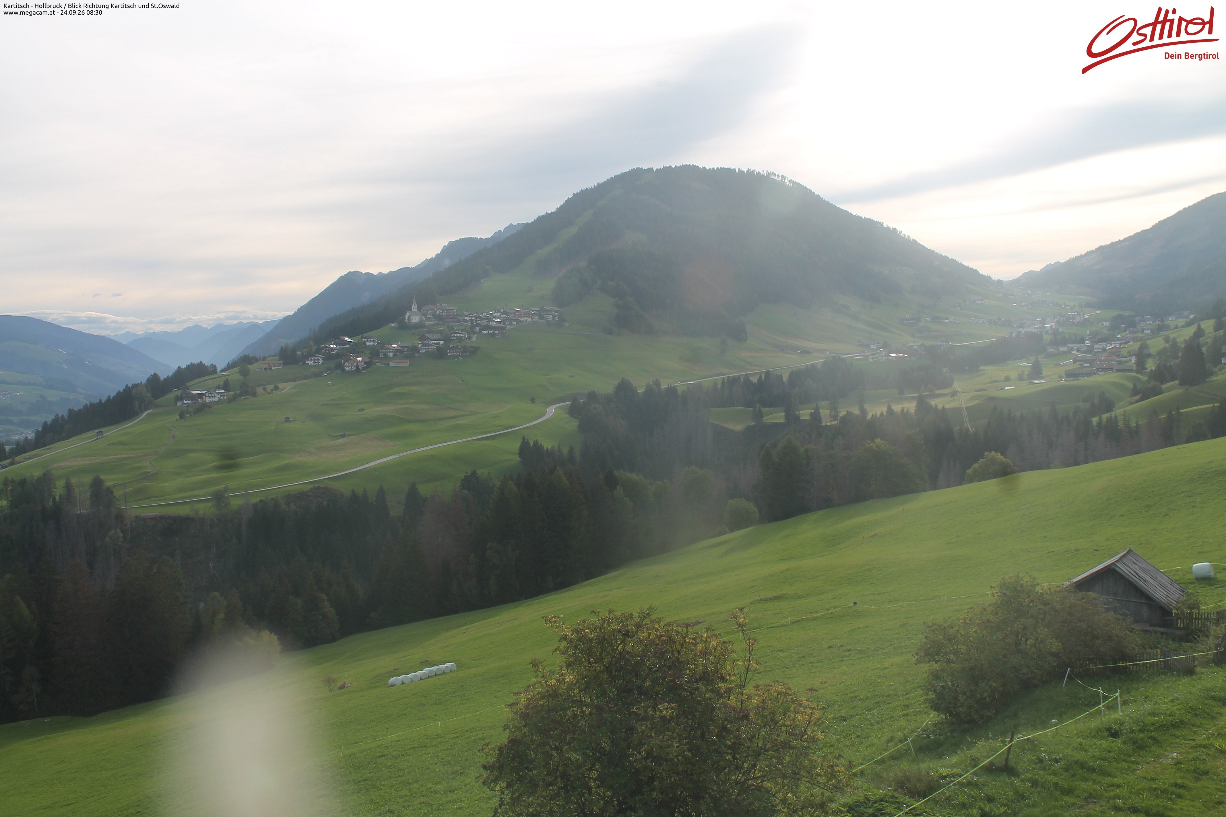 Archived image Webcam Hochpustertal valley: Kartitsch