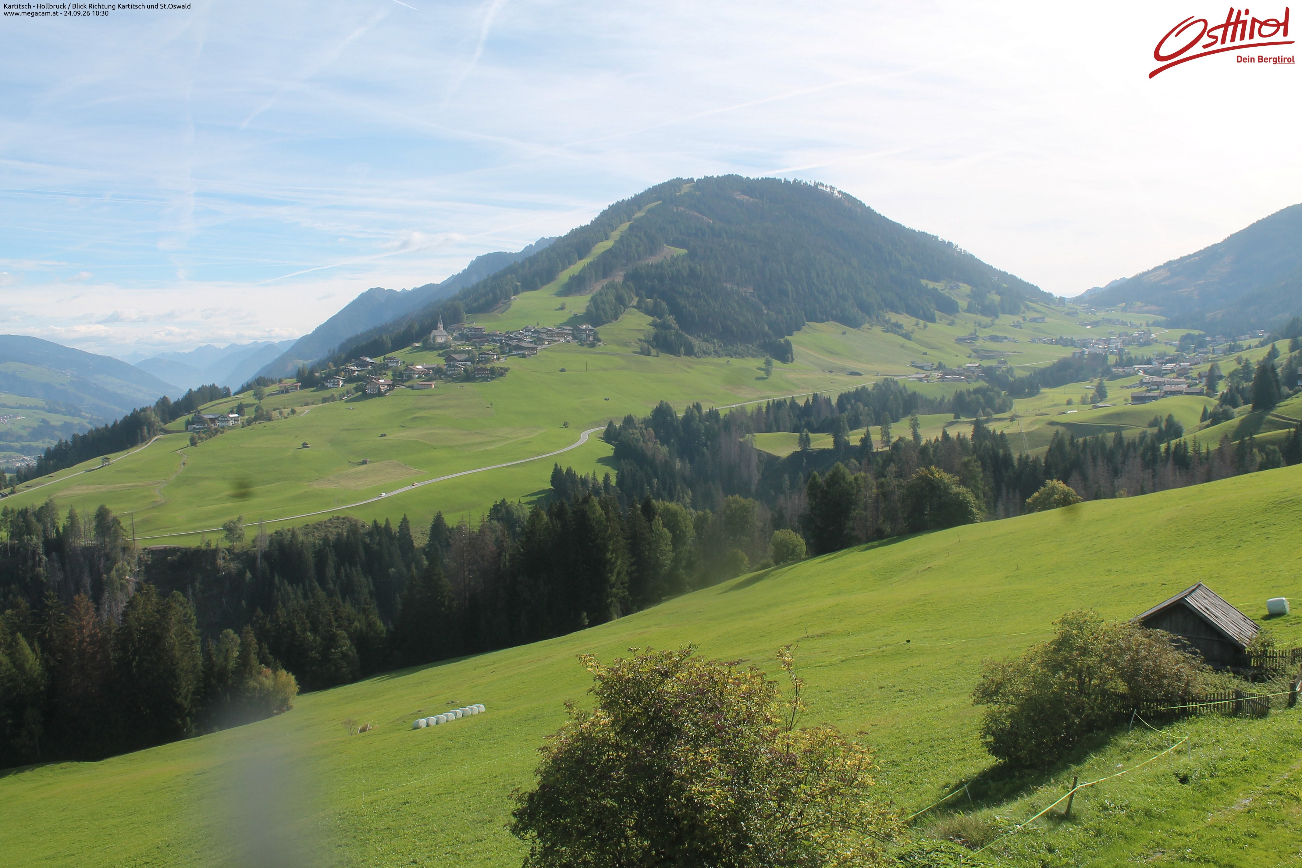 Archived image Webcam Hochpustertal valley: Kartitsch