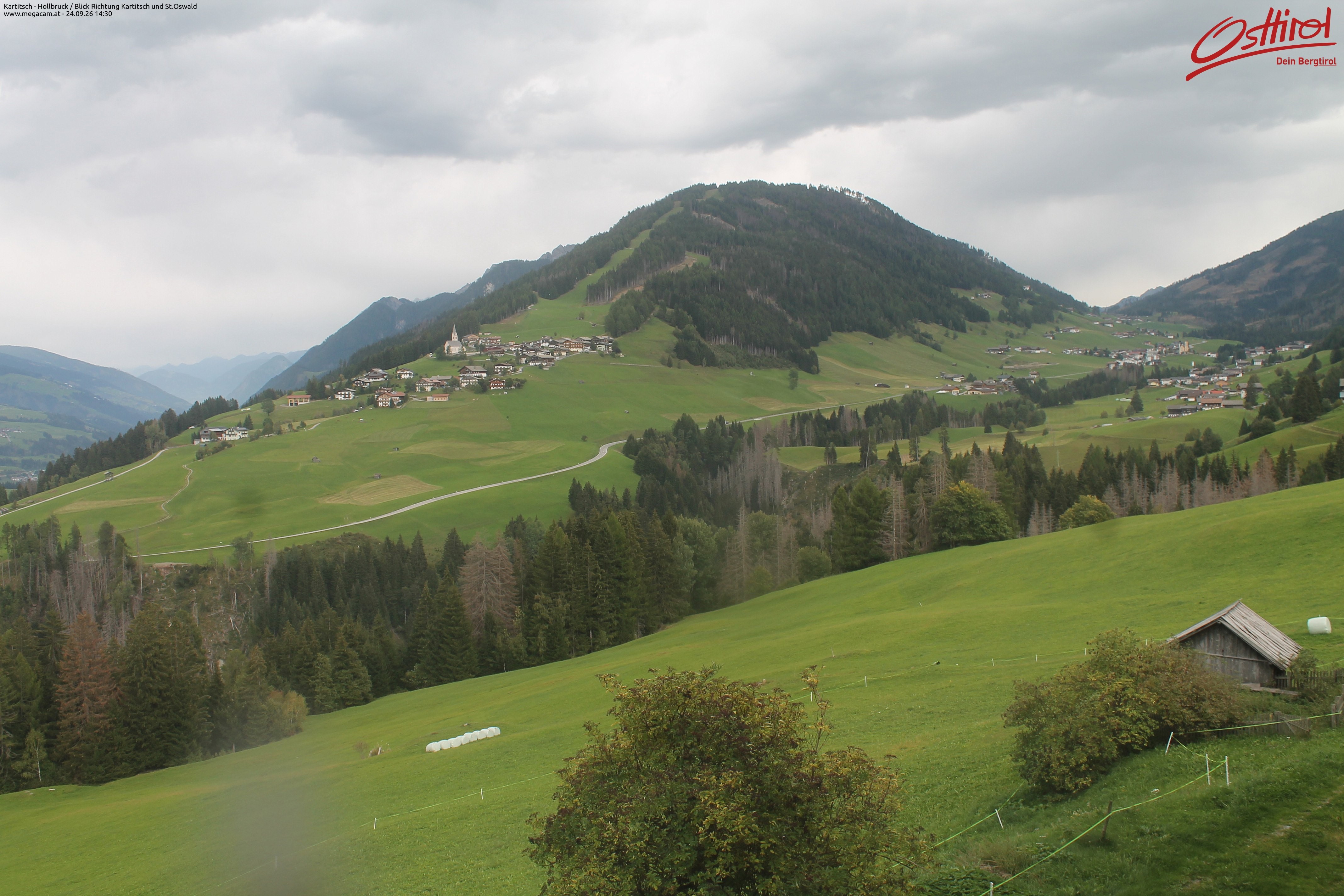 Archived image Webcam Hochpustertal valley: Kartitsch