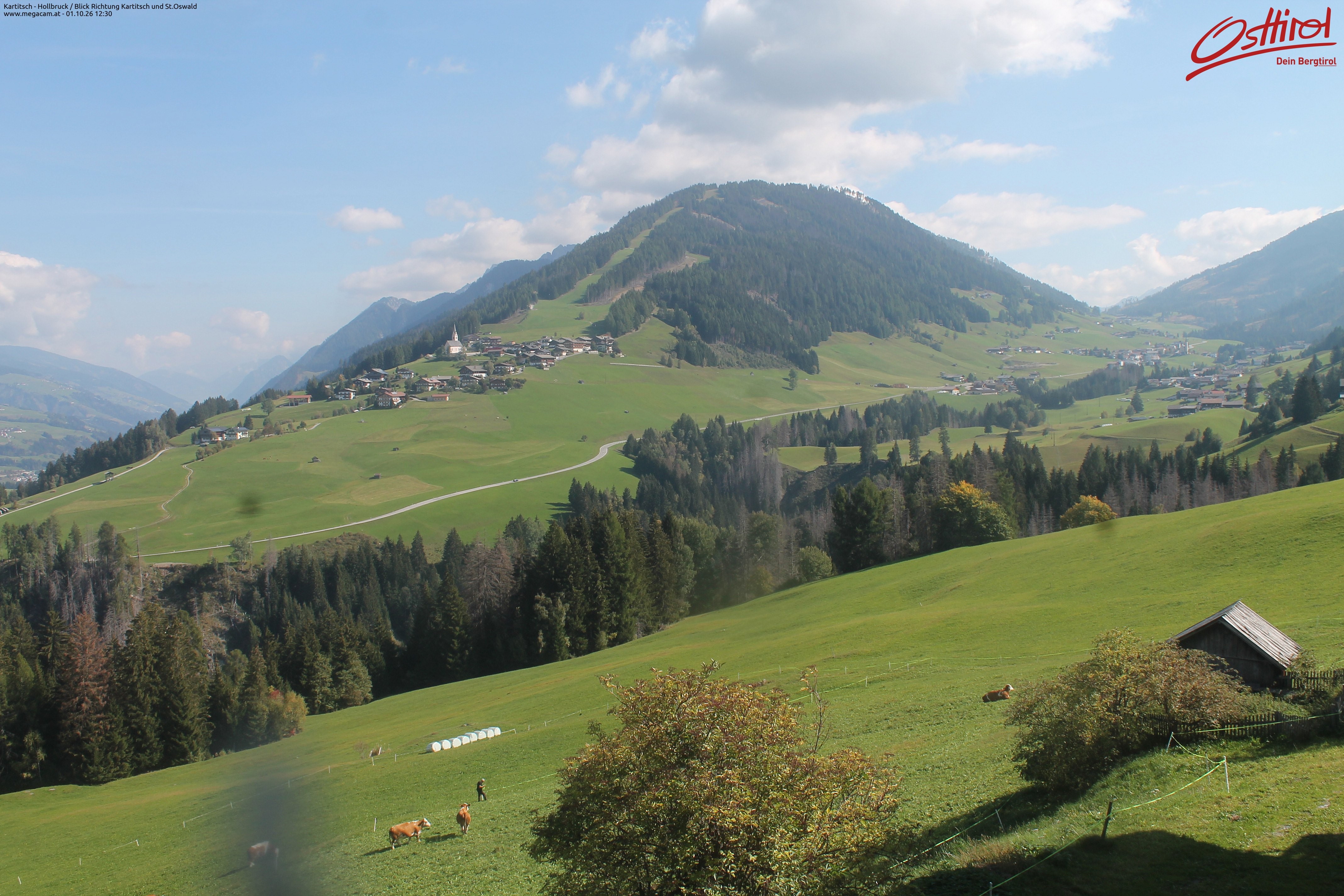 Archiv Foto Webcam Kartitsch - Osttirol