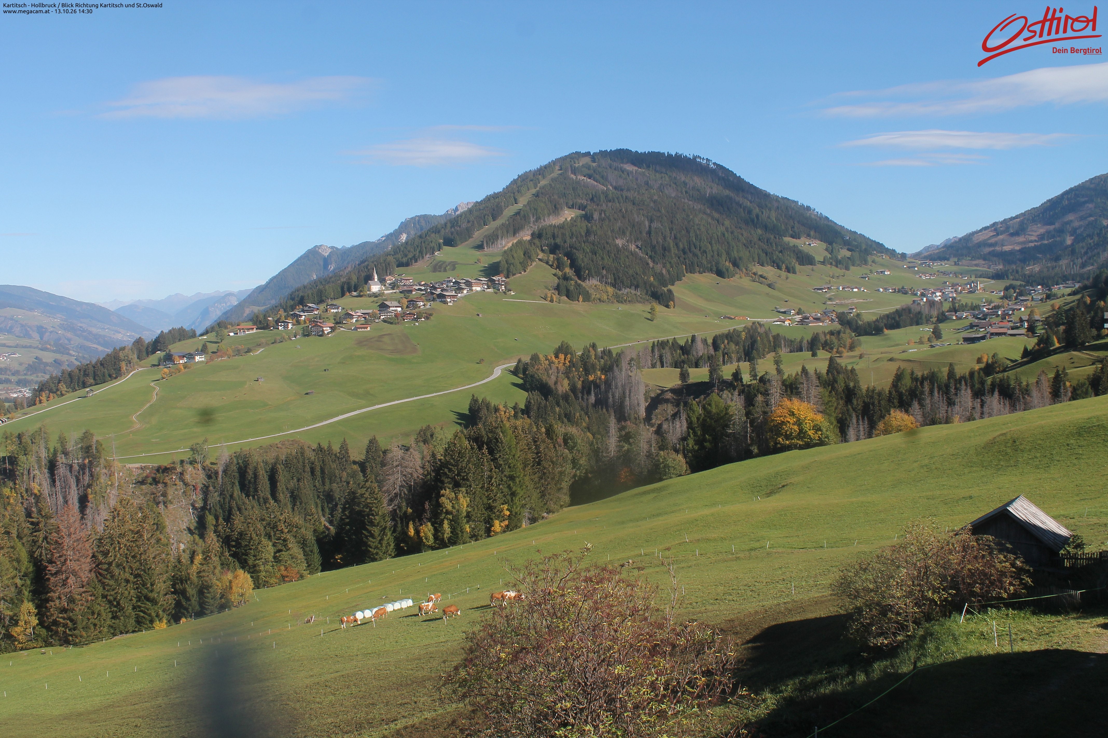 Archiv Foto Webcam Kartitsch - Osttirol