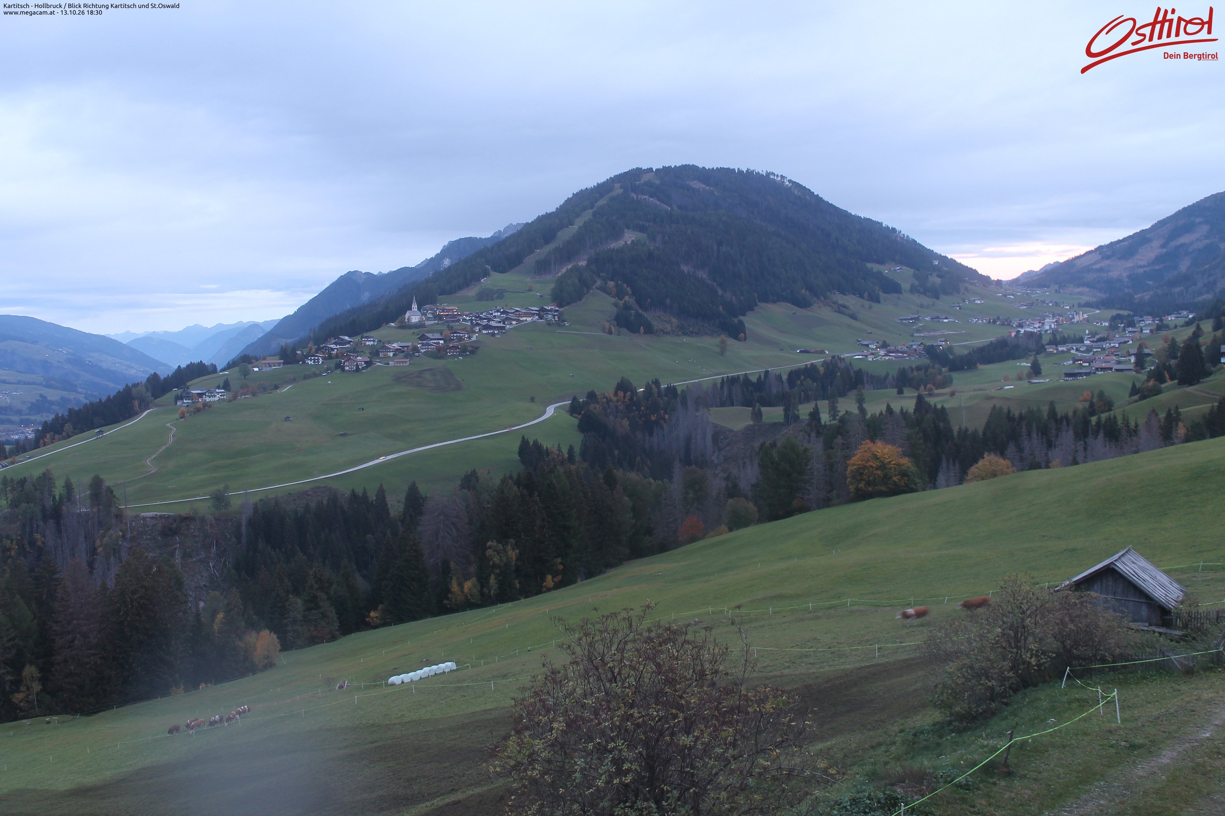 Archiv Foto Webcam Kartitsch - Osttirol