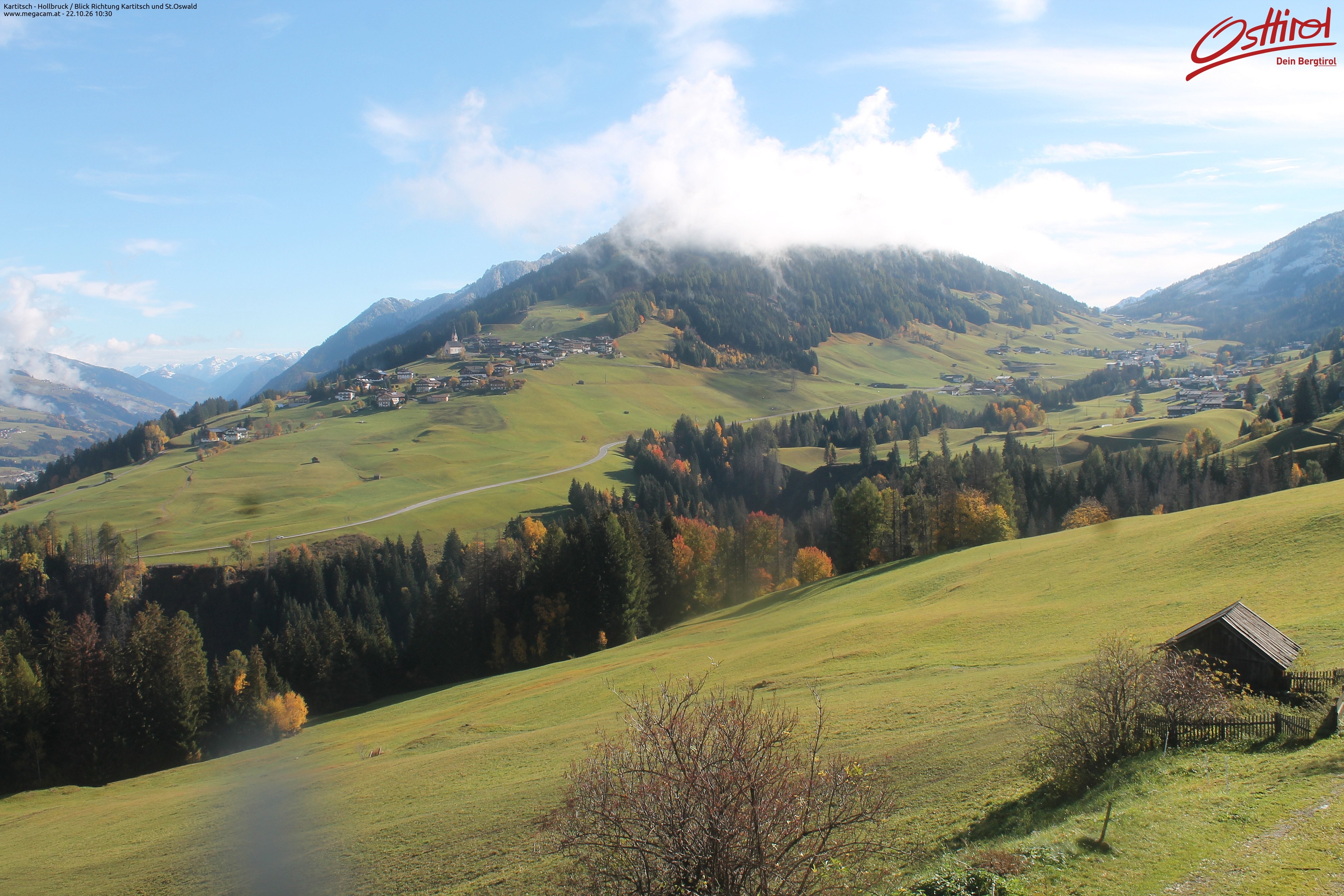 Archiv Foto Webcam Kartitsch - Osttirol