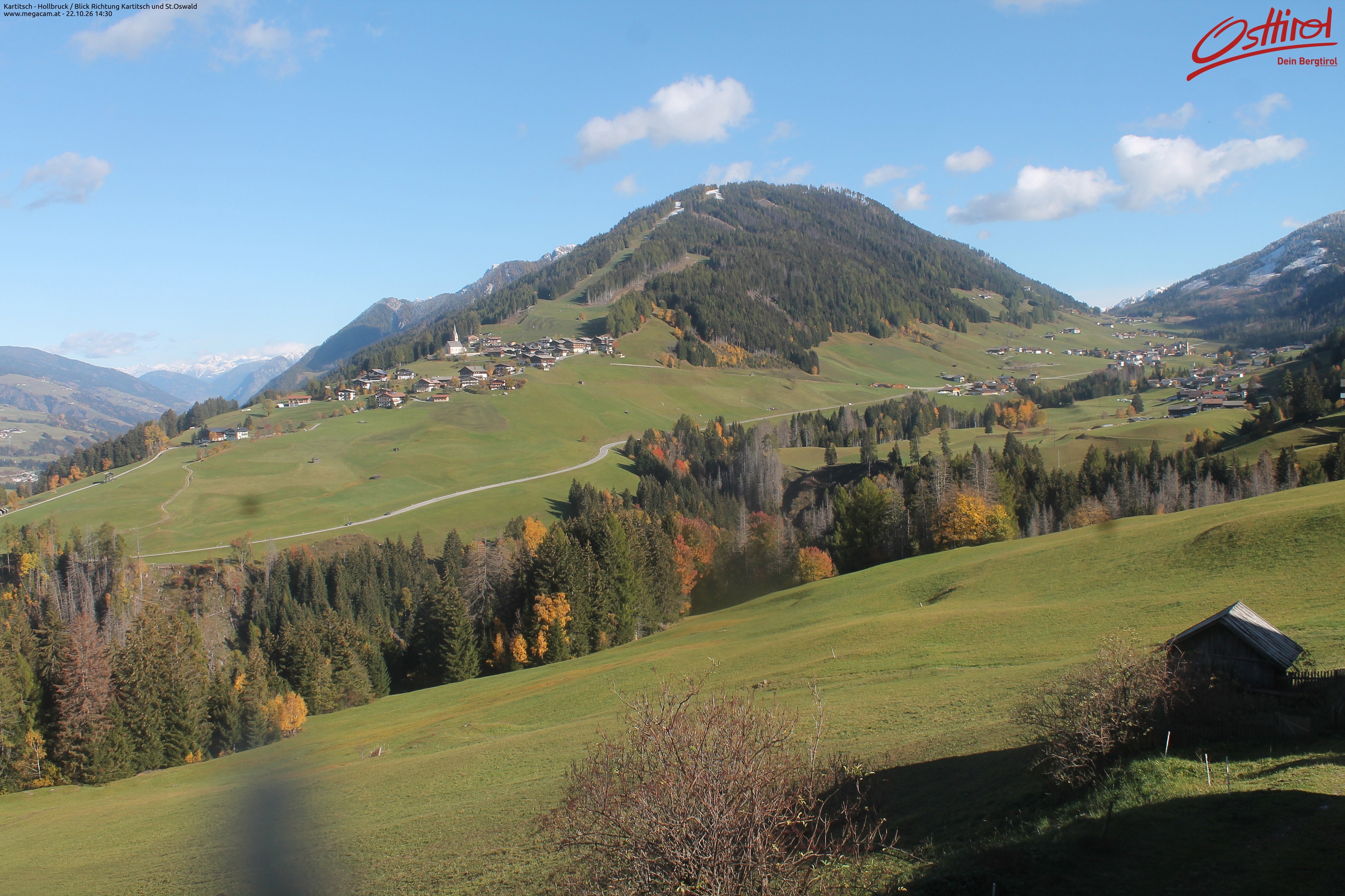 Archiv Foto Webcam Kartitsch - Osttirol