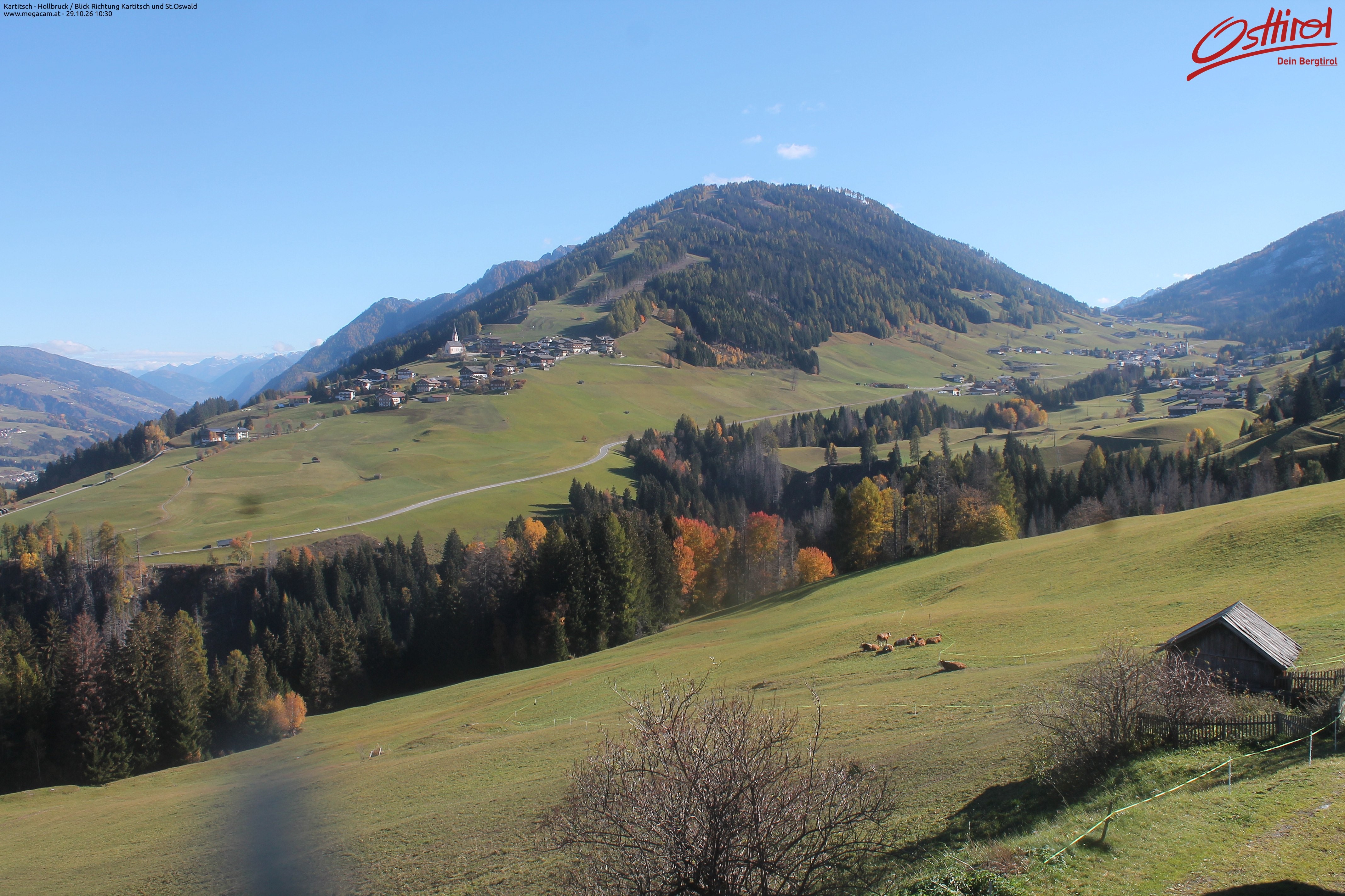 Archiv Foto Webcam Kartitsch - Osttirol