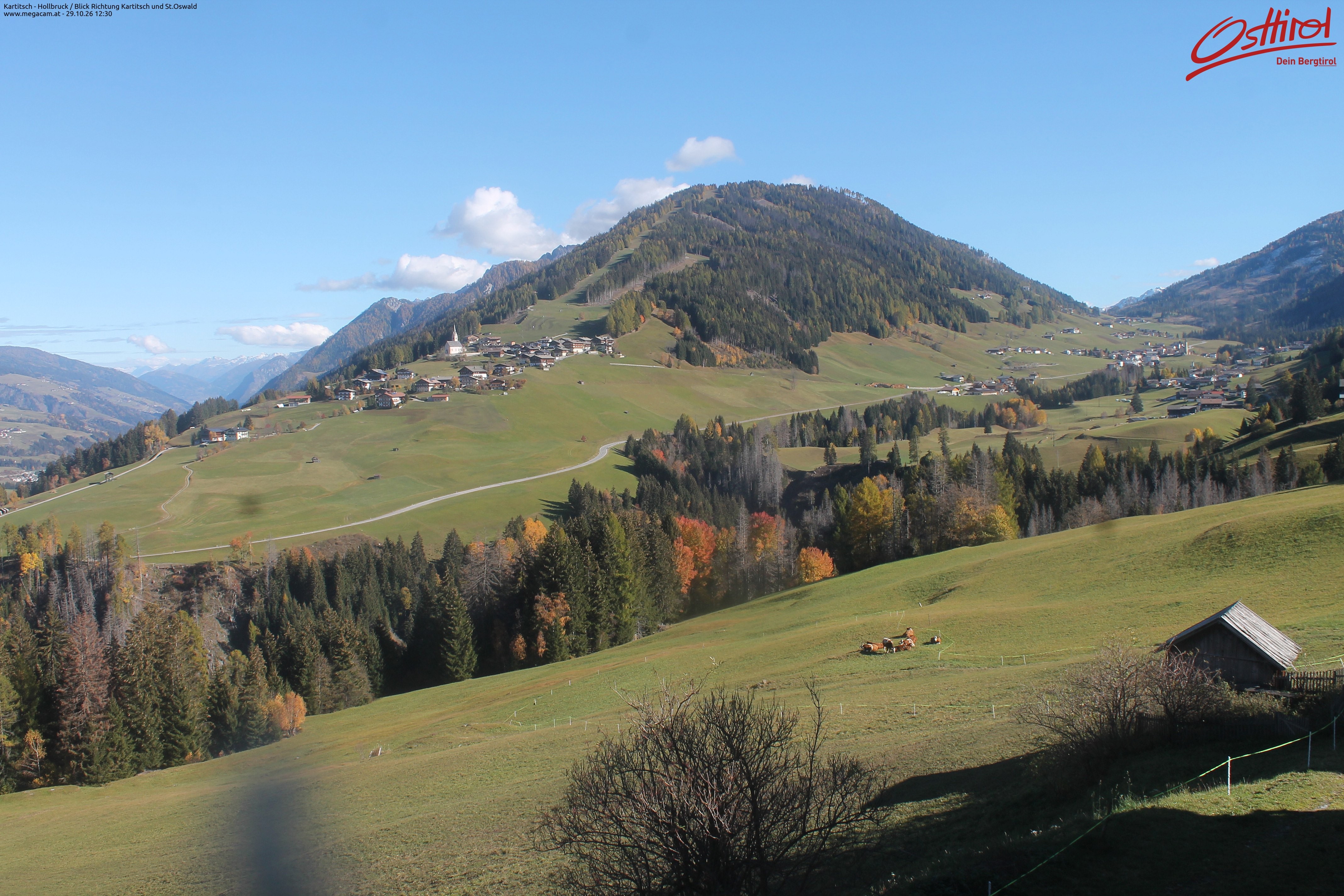 Archiv Foto Webcam Kartitsch - Osttirol