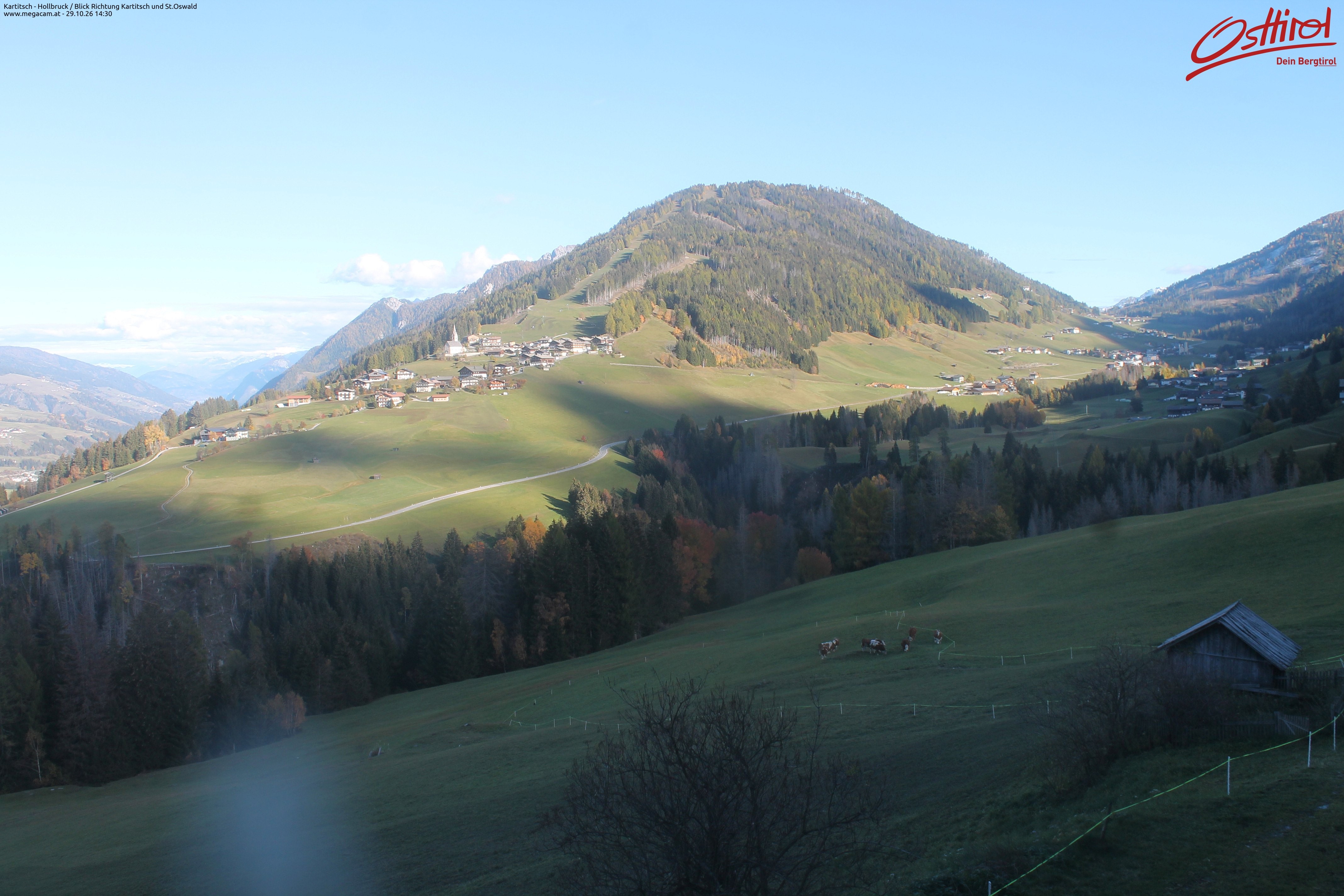Archiv Foto Webcam Kartitsch - Osttirol