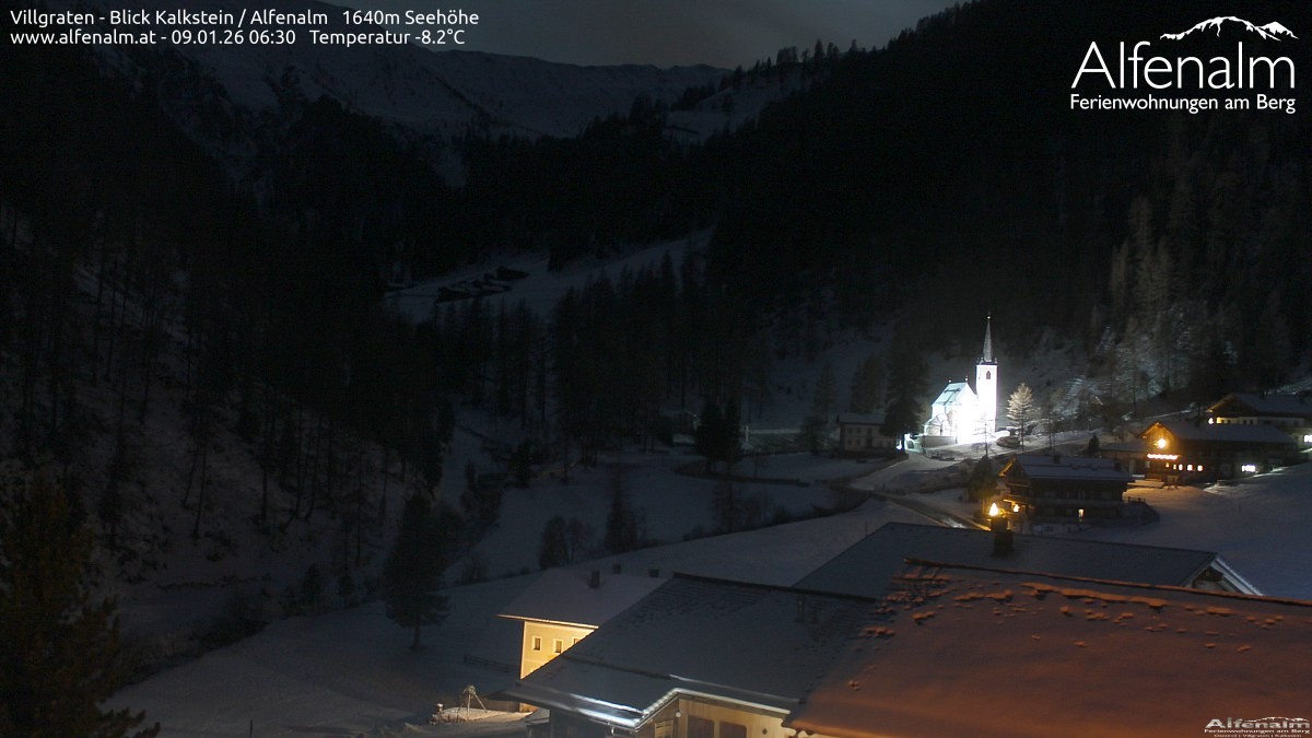 Archiv Foto Webcam Villgratental - Osttirol