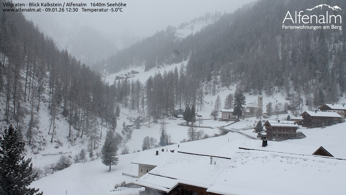 Archiv Foto Webcam Villgratental - Osttirol