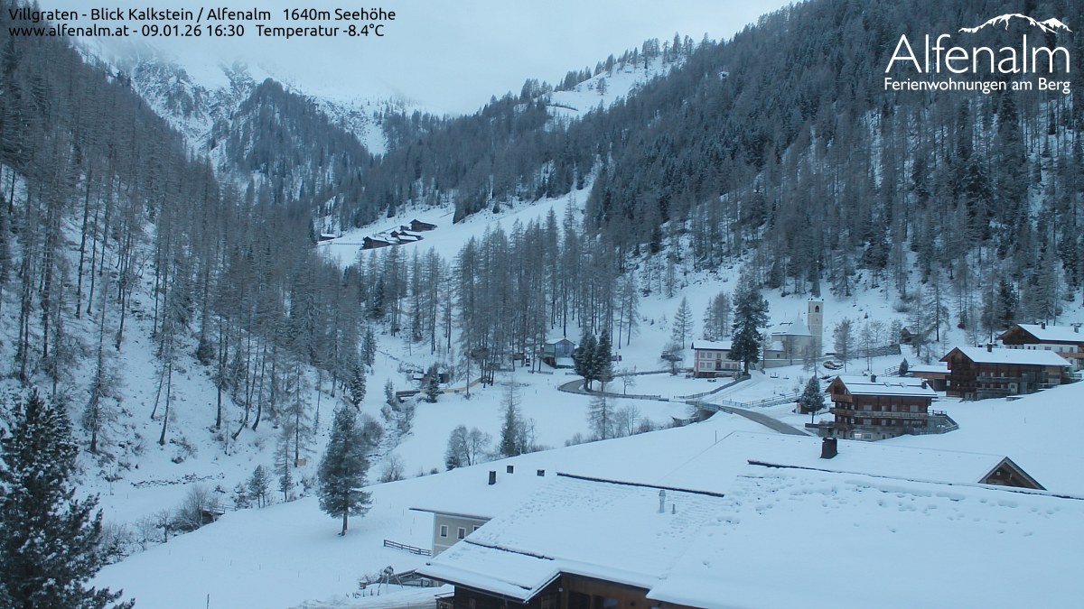 Archiv Foto Webcam Villgratental - Osttirol