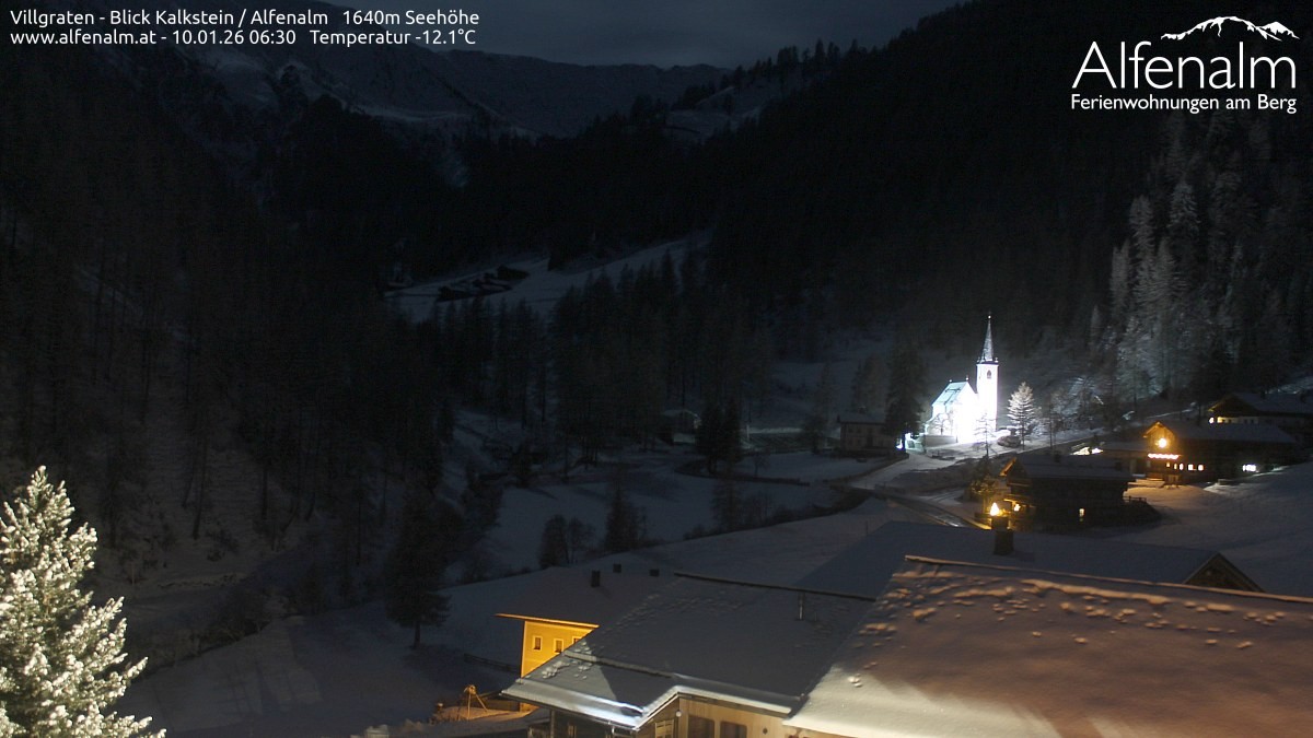 Archiv Foto Webcam Villgratental - Osttirol