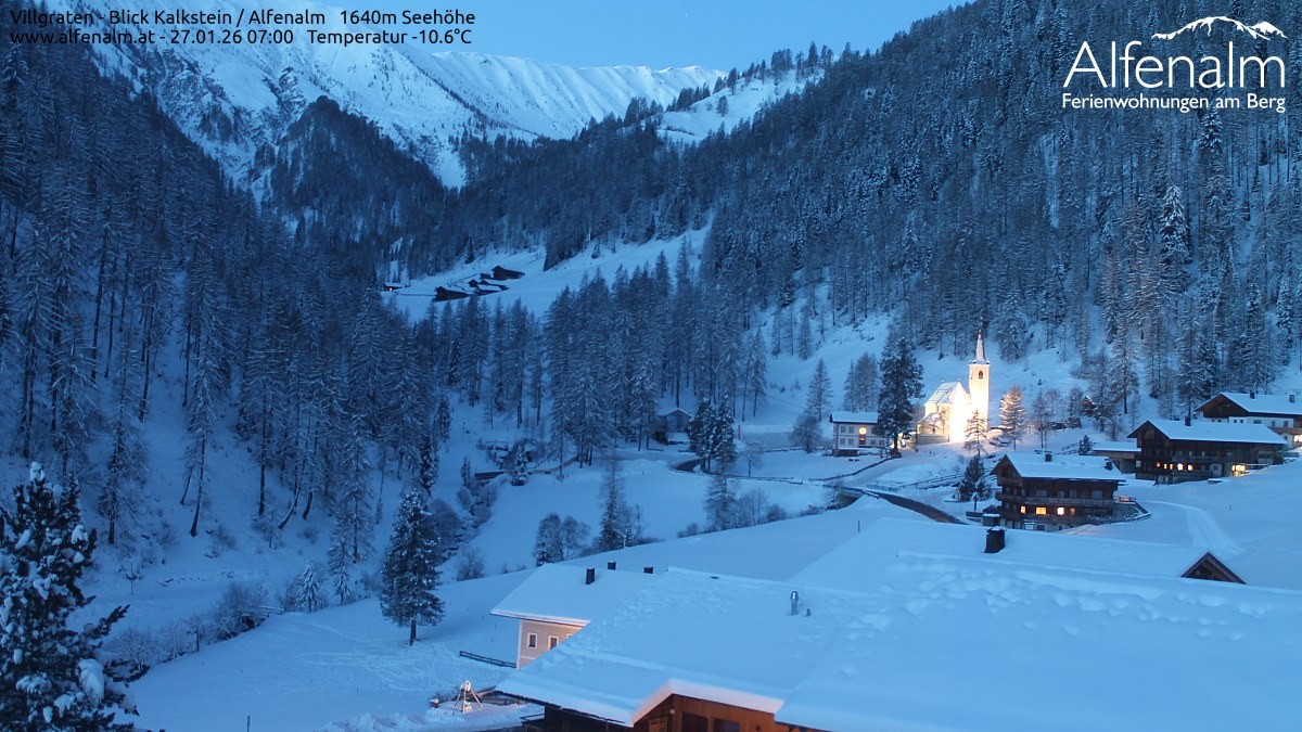 Archiv Foto Webcam Villgratental - Osttirol