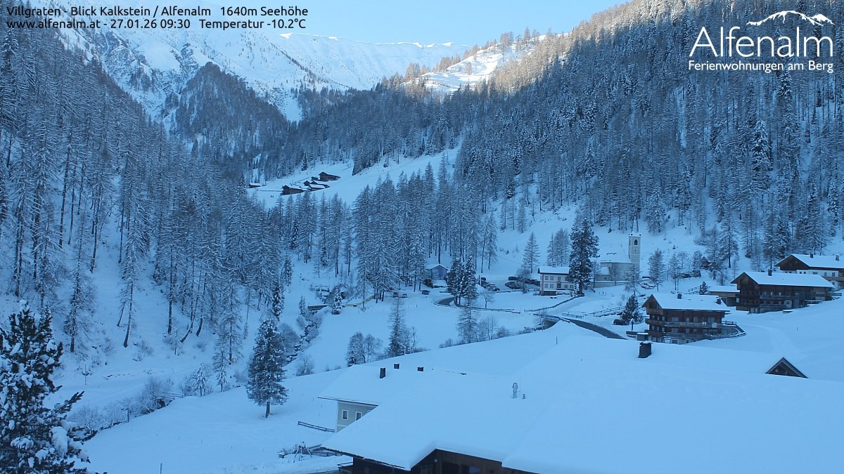 Archiv Foto Webcam Villgratental - Osttirol