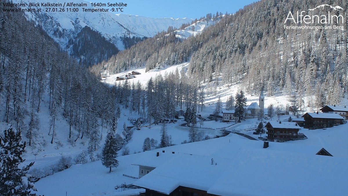 Archiv Foto Webcam Villgratental - Osttirol