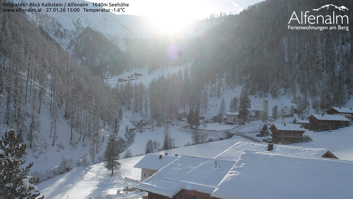 Archiv Foto Webcam Villgratental - Osttirol