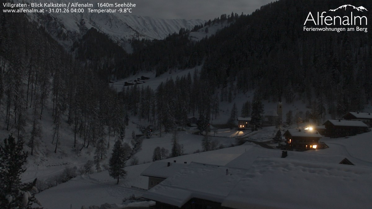 Archiv Foto Webcam Villgratental - Osttirol